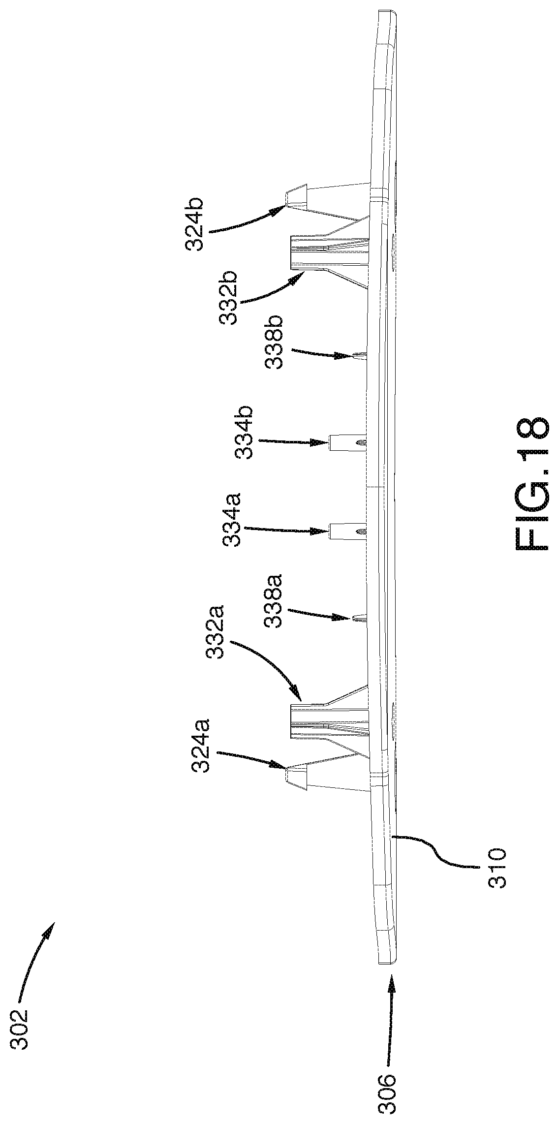 Patent US12157549 Figure 19 – Watercraft having an interface for mounting a propulsion mechanism