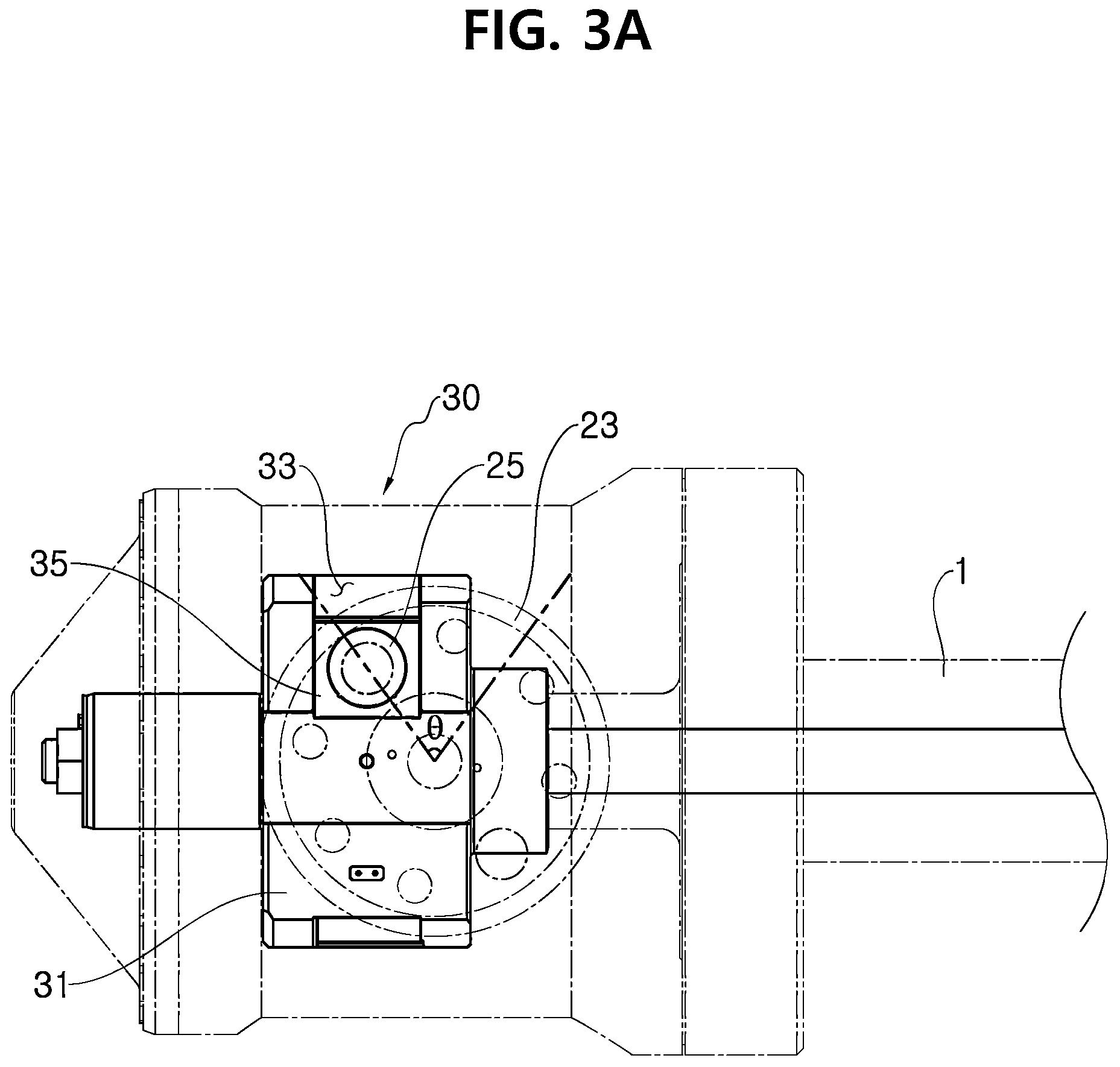 Patent US12157550 Figure 3 – Variable-pitch propeller having optimal hub-to-tip diameter ratio