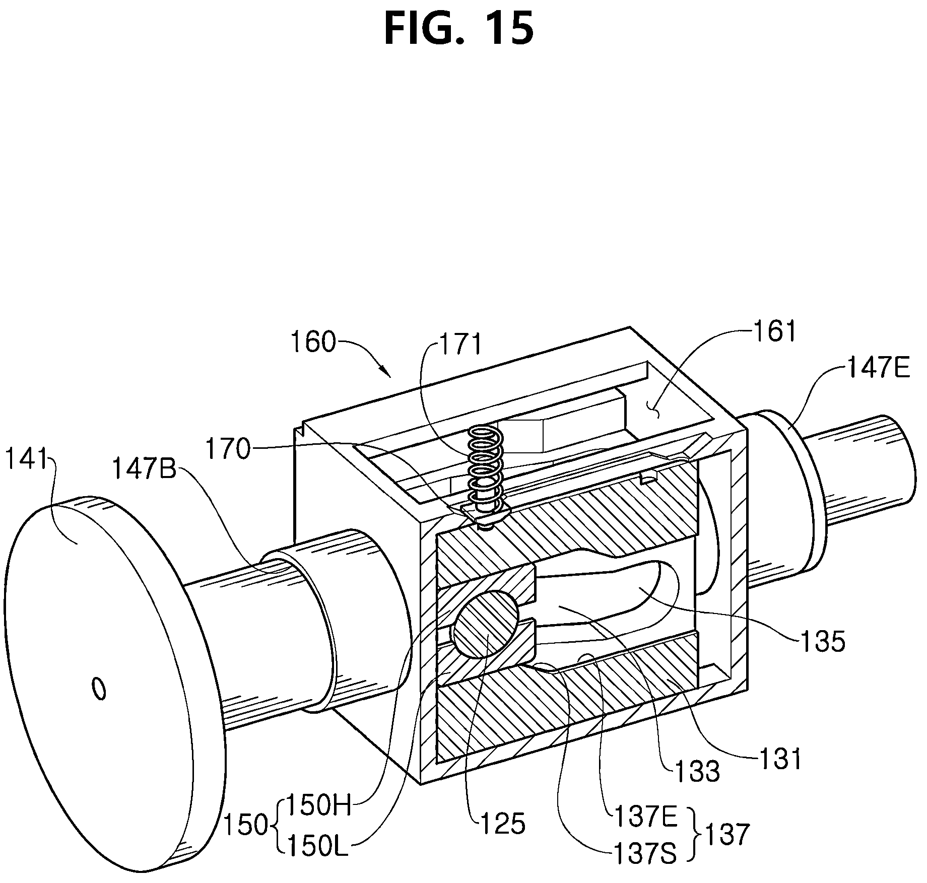 Patent US12157550 Figure 19 – Variable-pitch propeller having optimal hub-to-tip diameter ratio