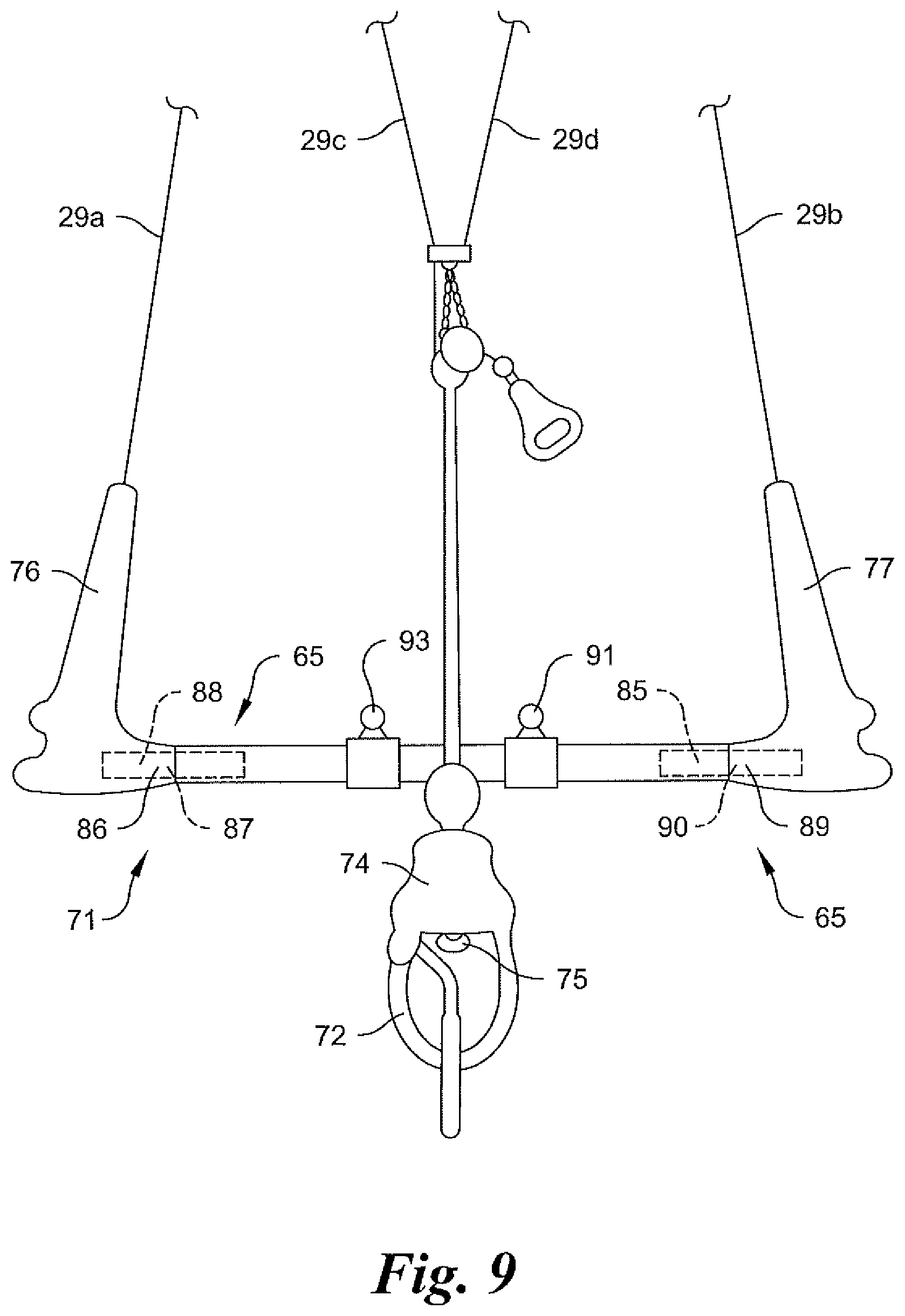Patent US12157551 Figure 6 – Power assisted devices for generating force for powering a user on a vehicle in kiteboarding, wing foiling, paddleboarding, and the like