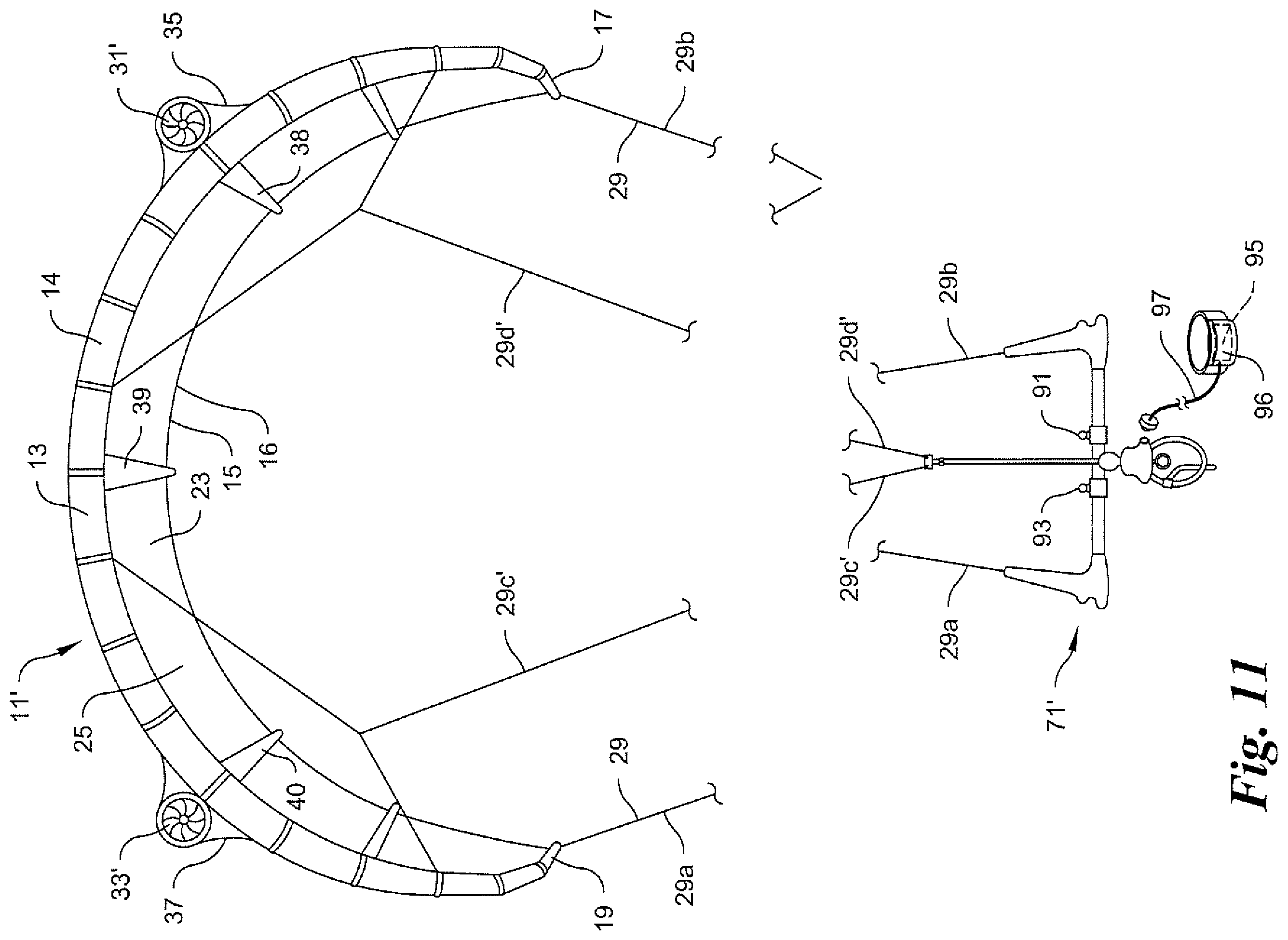 Patent US12157551 Figure 8 – Power assisted devices for generating force for powering a user on a vehicle in kiteboarding, wing foiling, paddleboarding, and the like