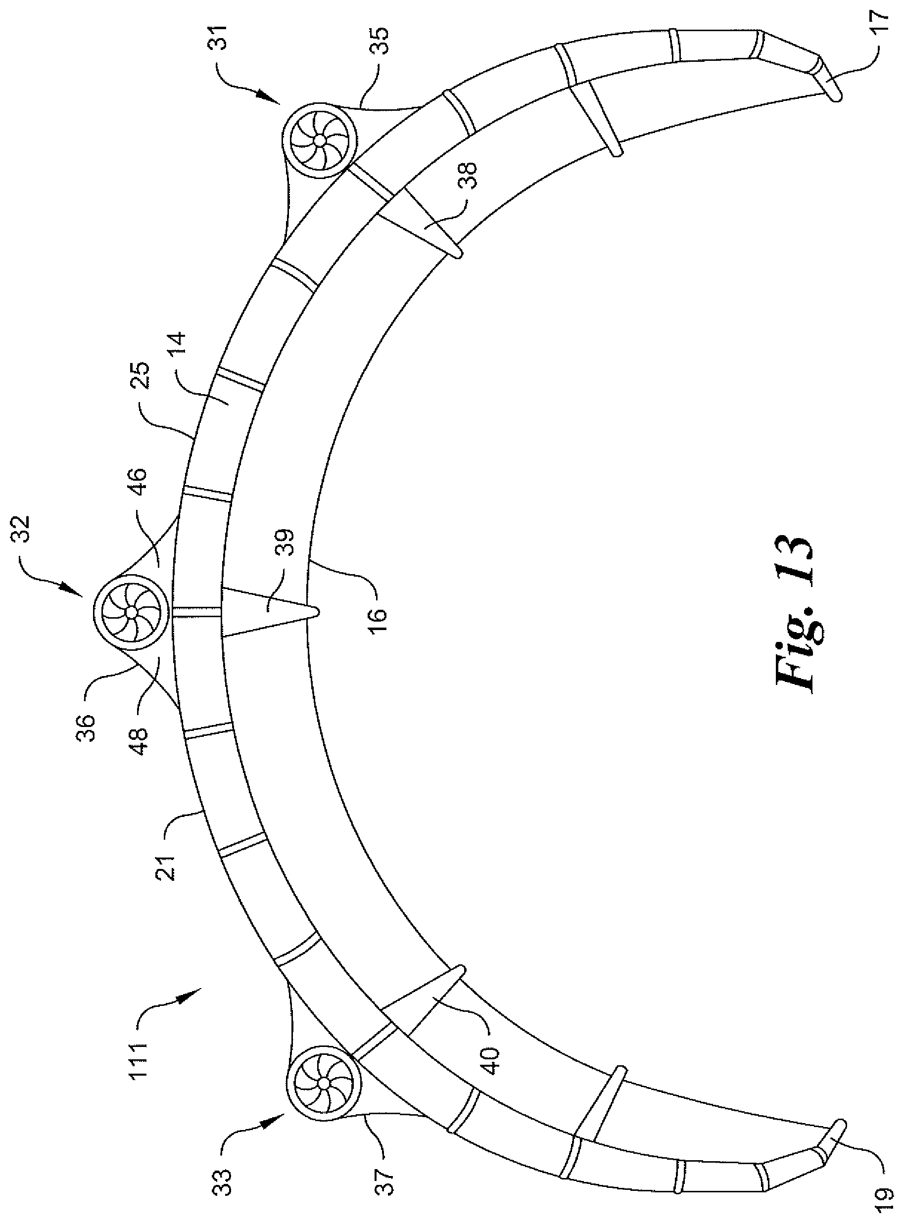 Patent US12157551 Figure 10 – Power assisted devices for generating force for powering a user on a vehicle in kiteboarding, wing foiling, paddleboarding, and the like
