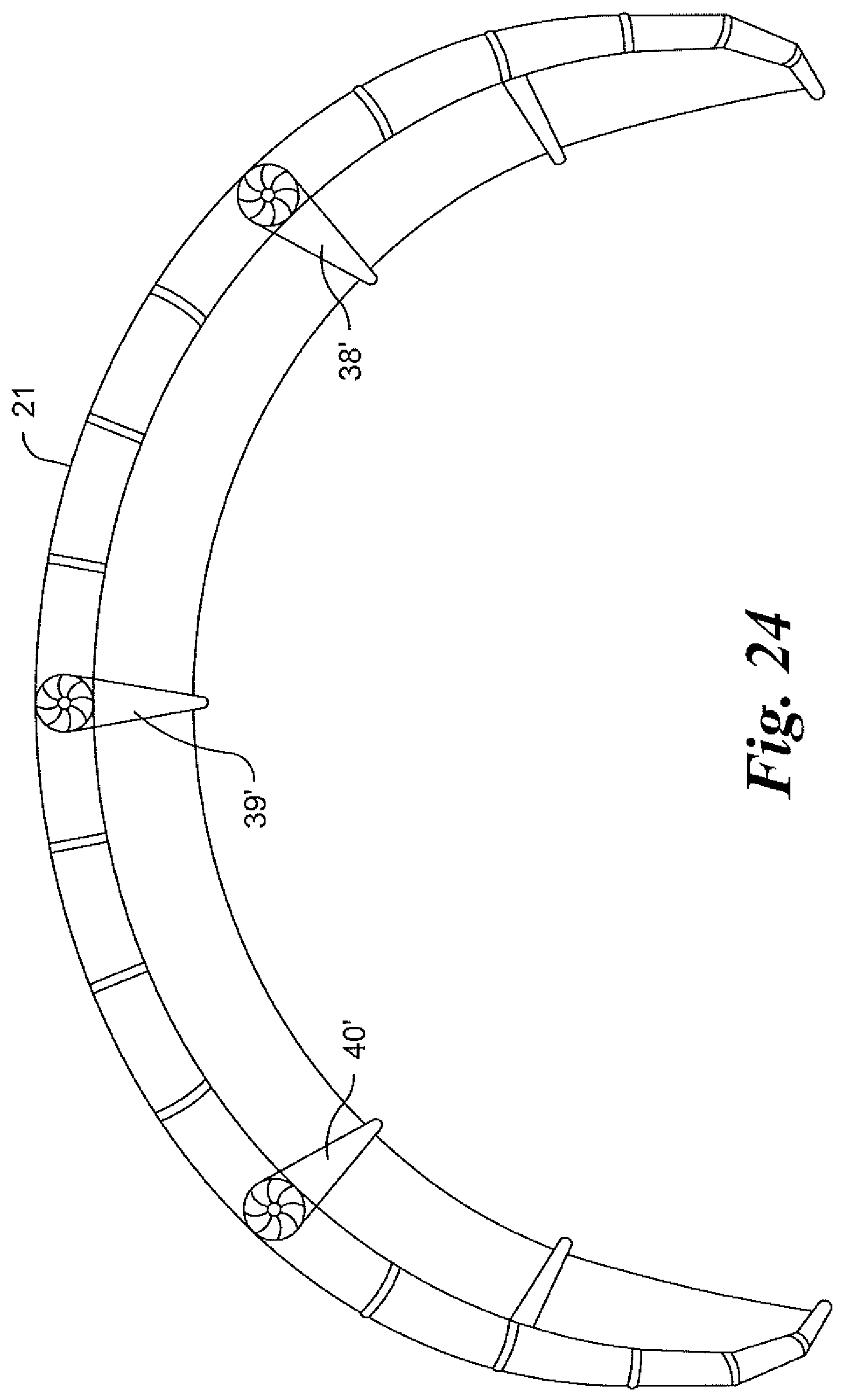 Patent US12157551 Figure 18 – Power assisted devices for generating force for powering a user on a vehicle in kiteboarding, wing foiling, paddleboarding, and the like