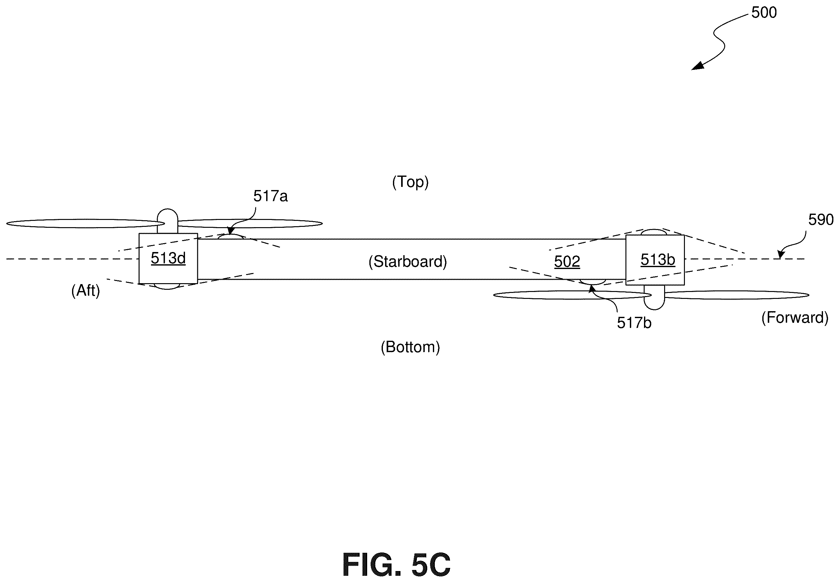 Patent US12157553 Figure 14 – Autonomous aerial vehicle rotor configurations