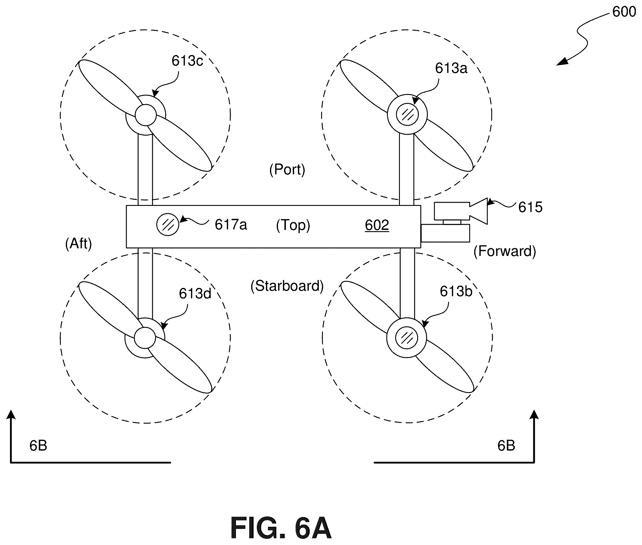 Patent US12157553 Figure 15 – Autonomous aerial vehicle rotor configurations