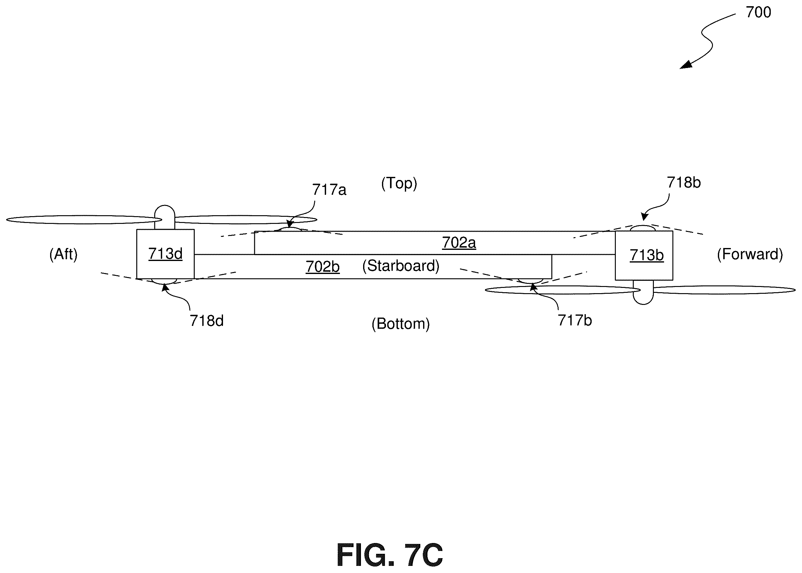 Patent US12157553 Figure 19 – Autonomous aerial vehicle rotor configurations