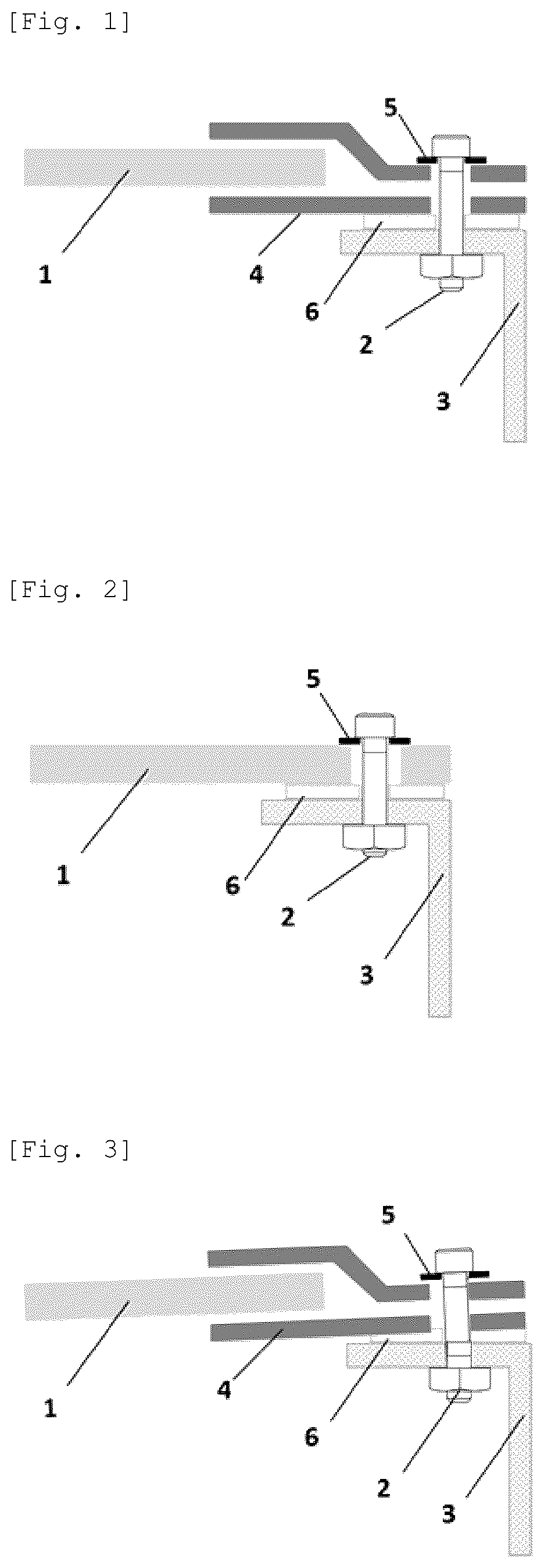 Patent US12157554 Figure 1 – Glazing mounted on a structure by fixing points of which at least one is free of play with respect to the glazing or to a pinching frame thereof