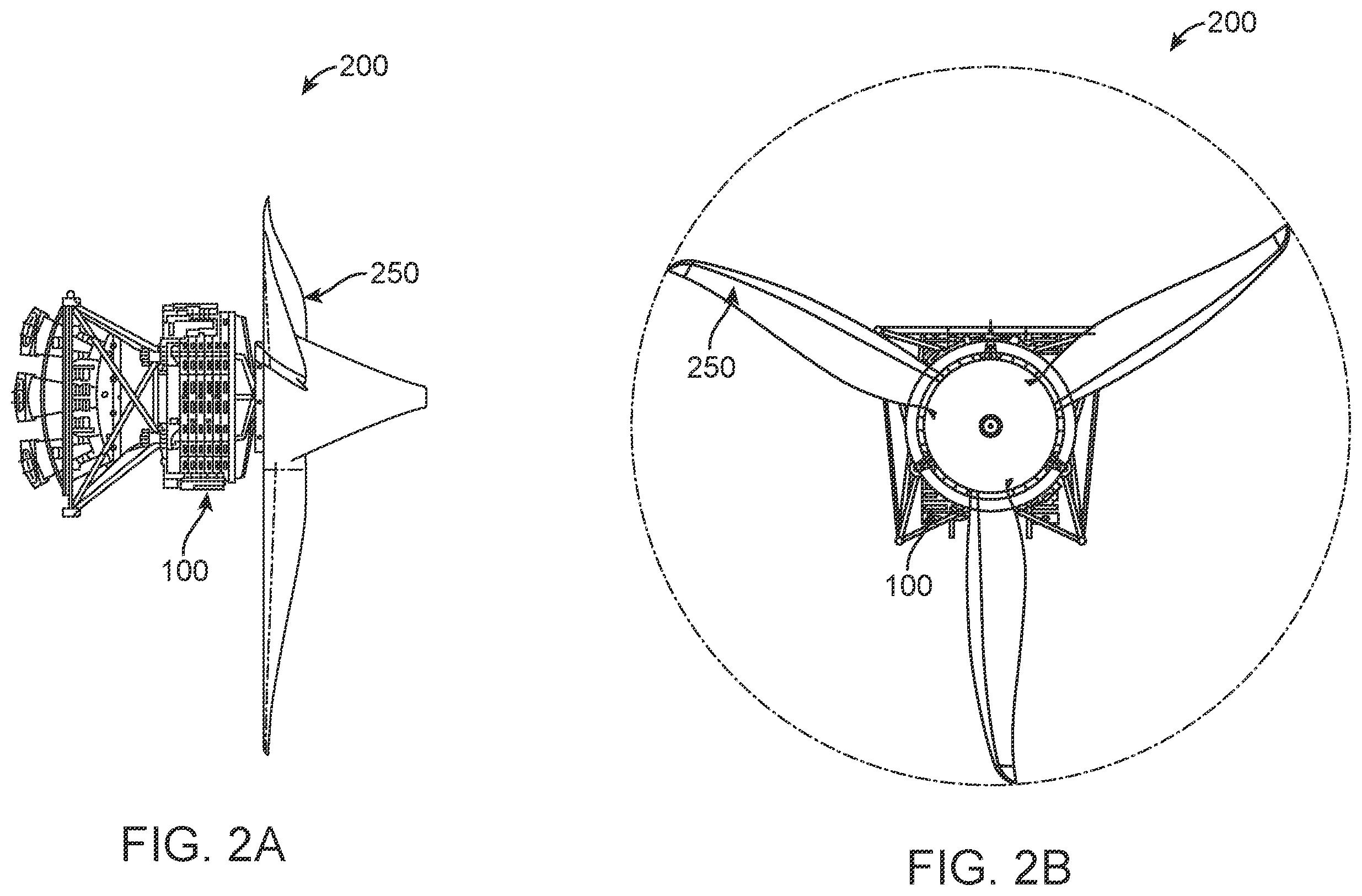 Patent US12157555 Figure 2 – Propeller ground stop mechanism