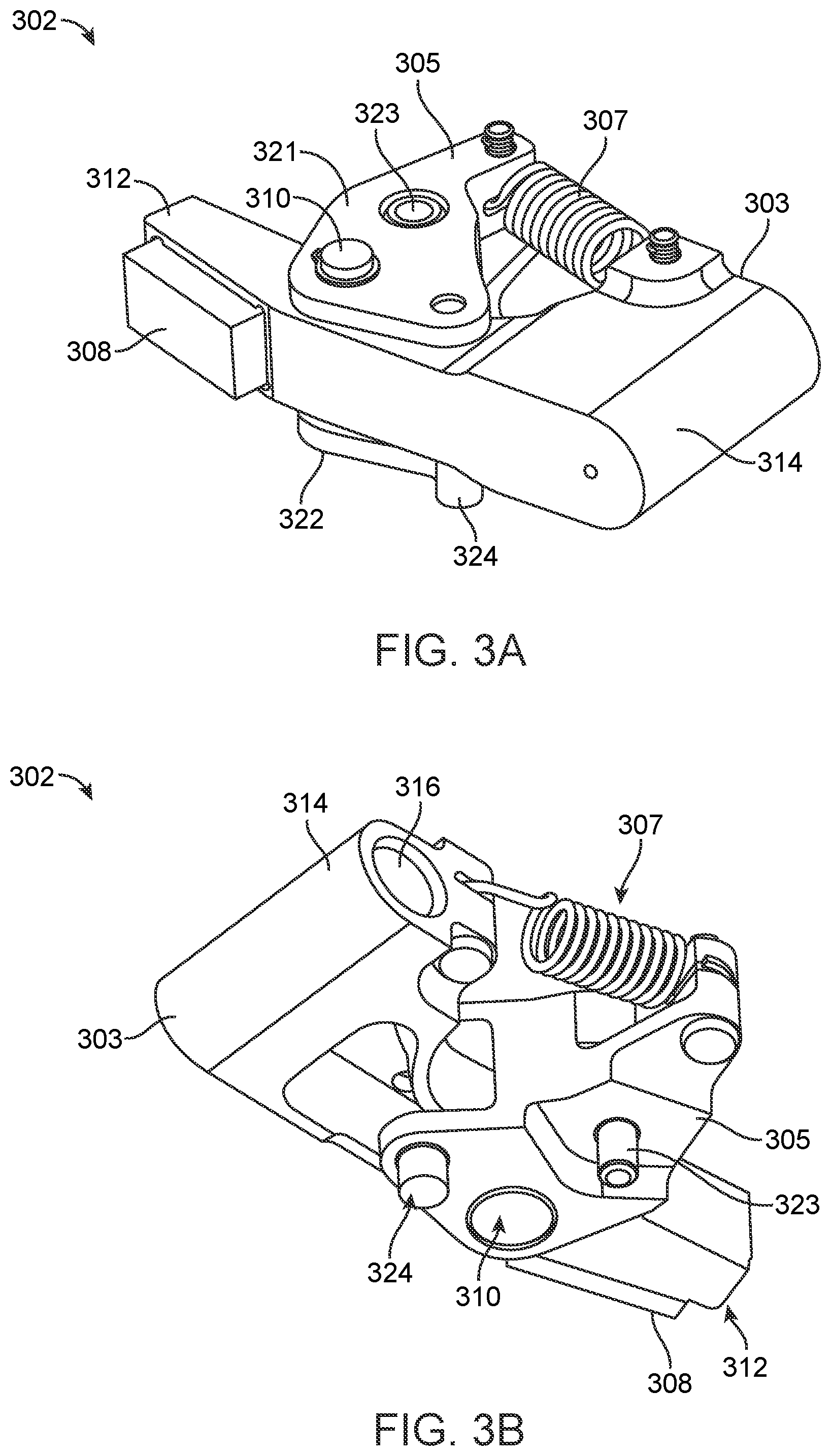 Patent US12157555 Figure 3 – Propeller ground stop mechanism