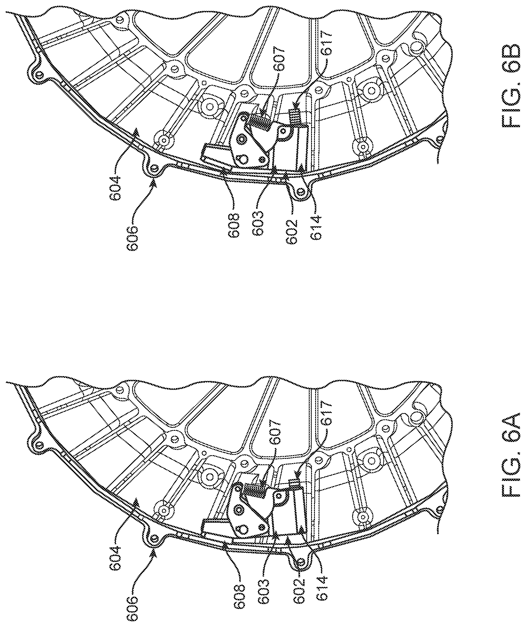Patent US12157555 Figure 6 – Propeller ground stop mechanism