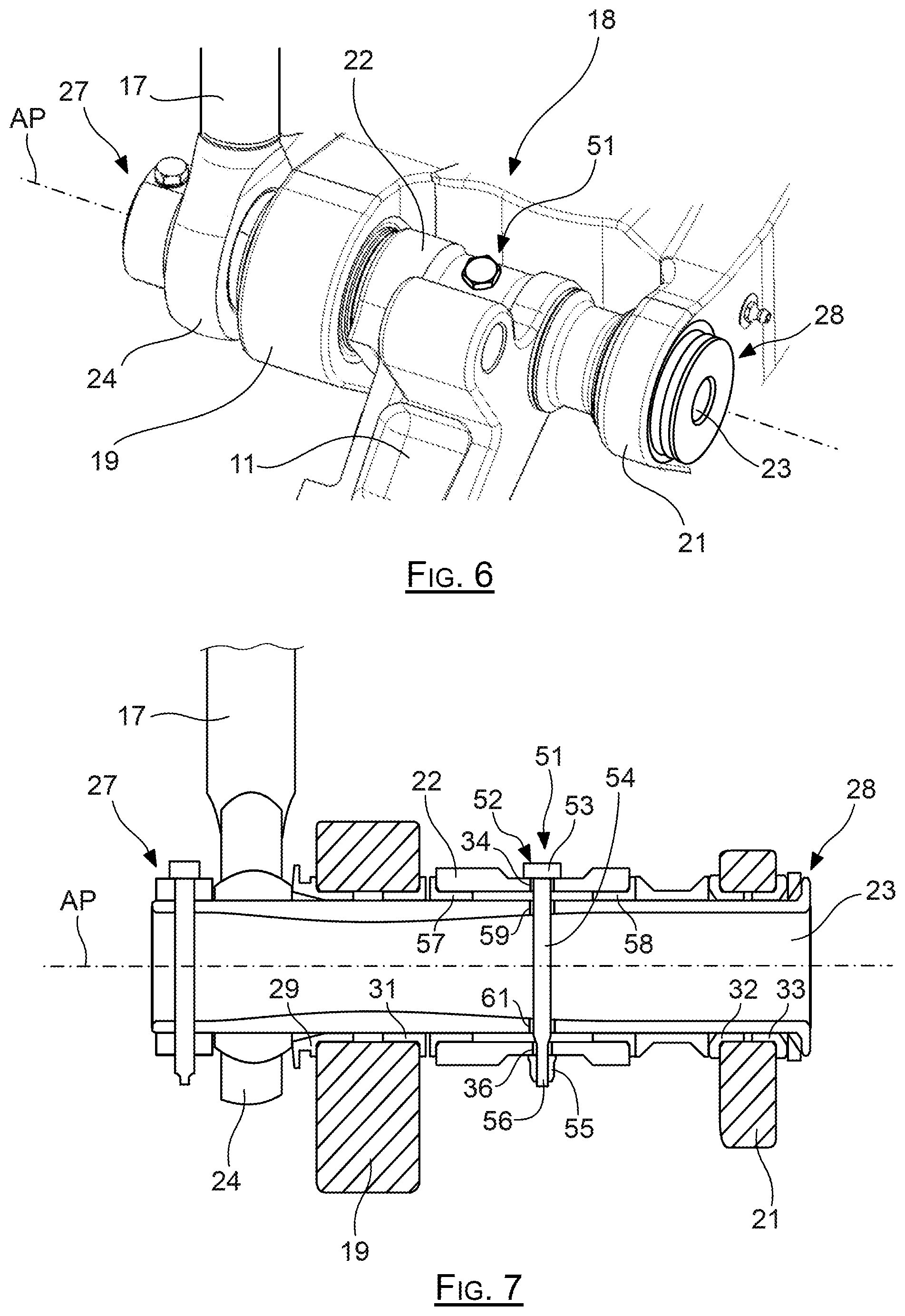 Patent US12157559 Figure 4 – Arrangement for locking an aircraft landing gear