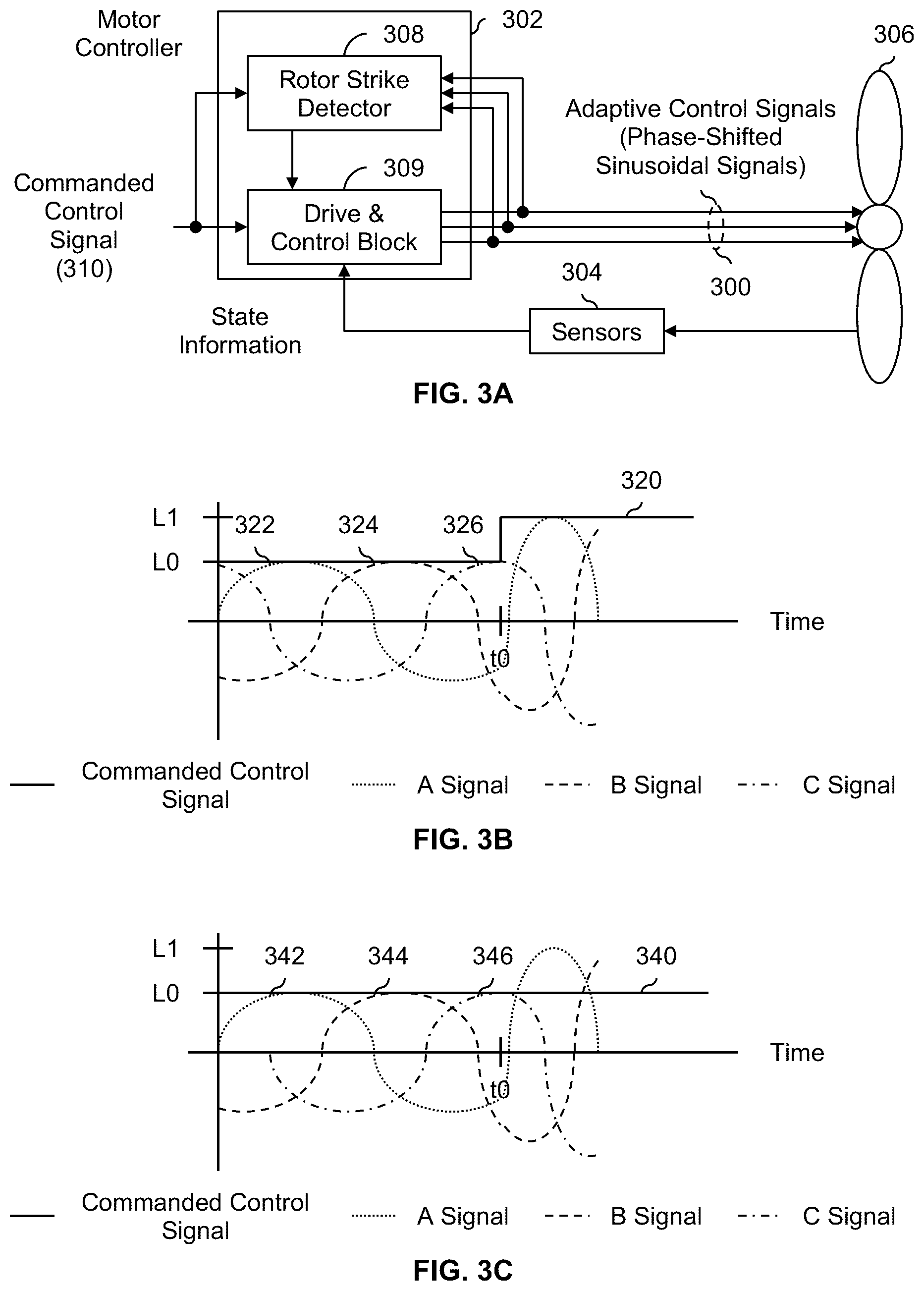 Patent US12157560 Figure 3 – Propeller impact detection and force reduction