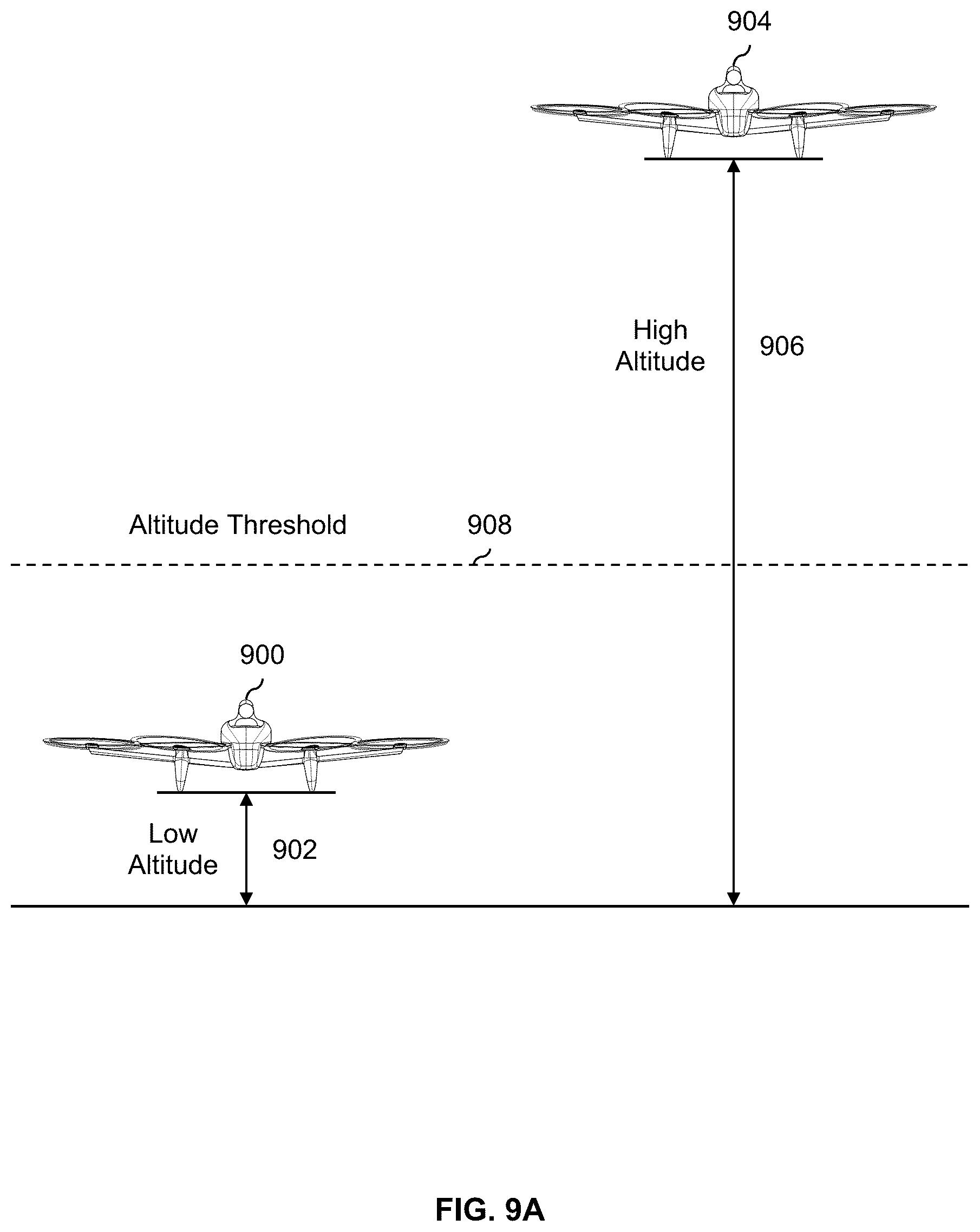 Patent US12157560 Figure 10 – Propeller impact detection and force reduction
