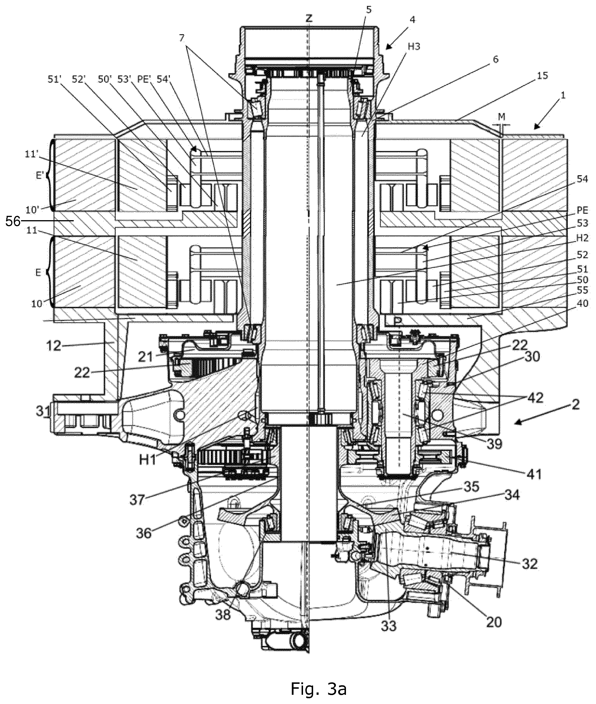 Patent US12157561 Figure 5 – Rotorcraft having an electric drive for driving a main and/or tail rotor of the rotorcraft