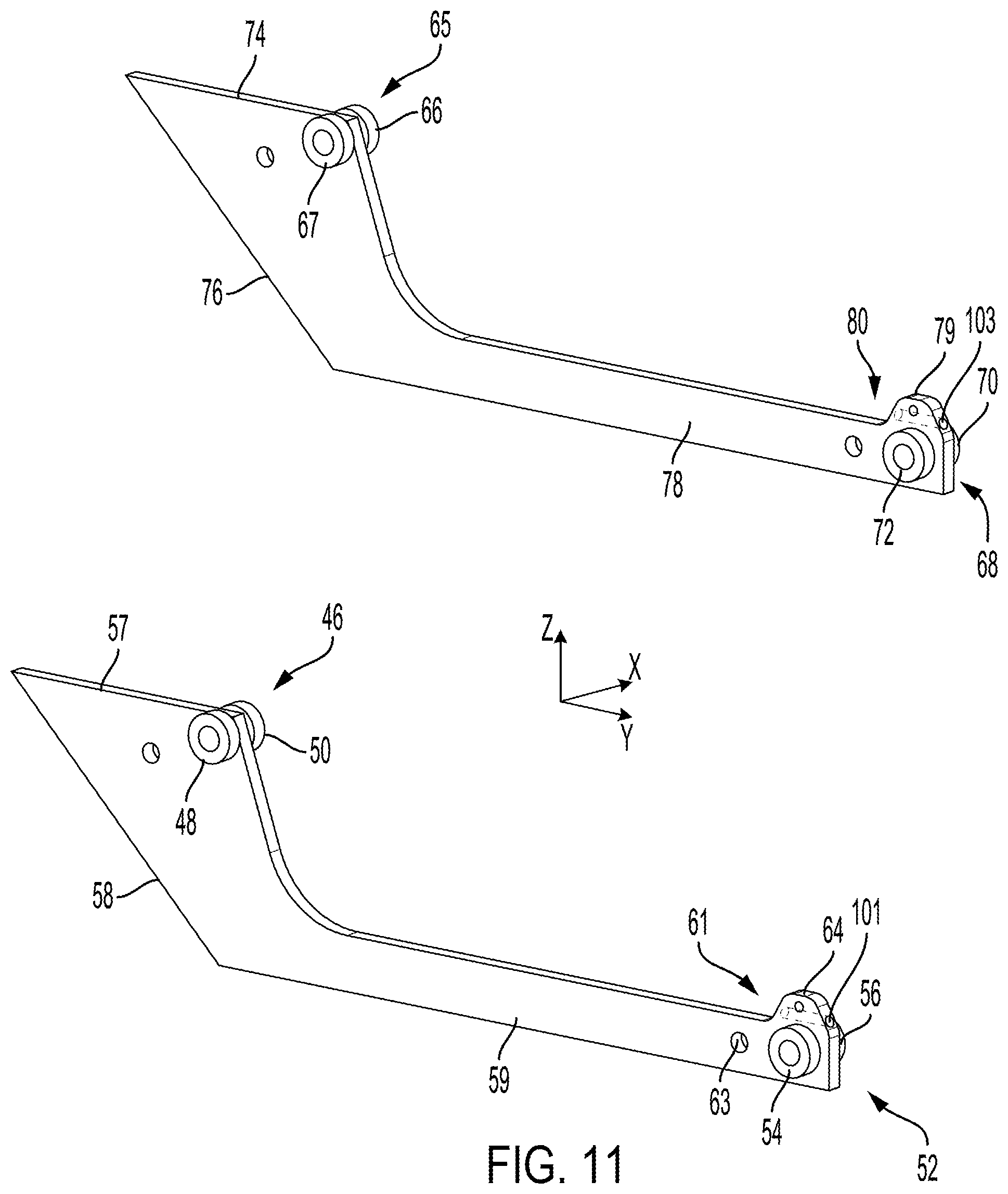 Patent US12157566 Figure 10 – Shortening wingspan of an aircraft
