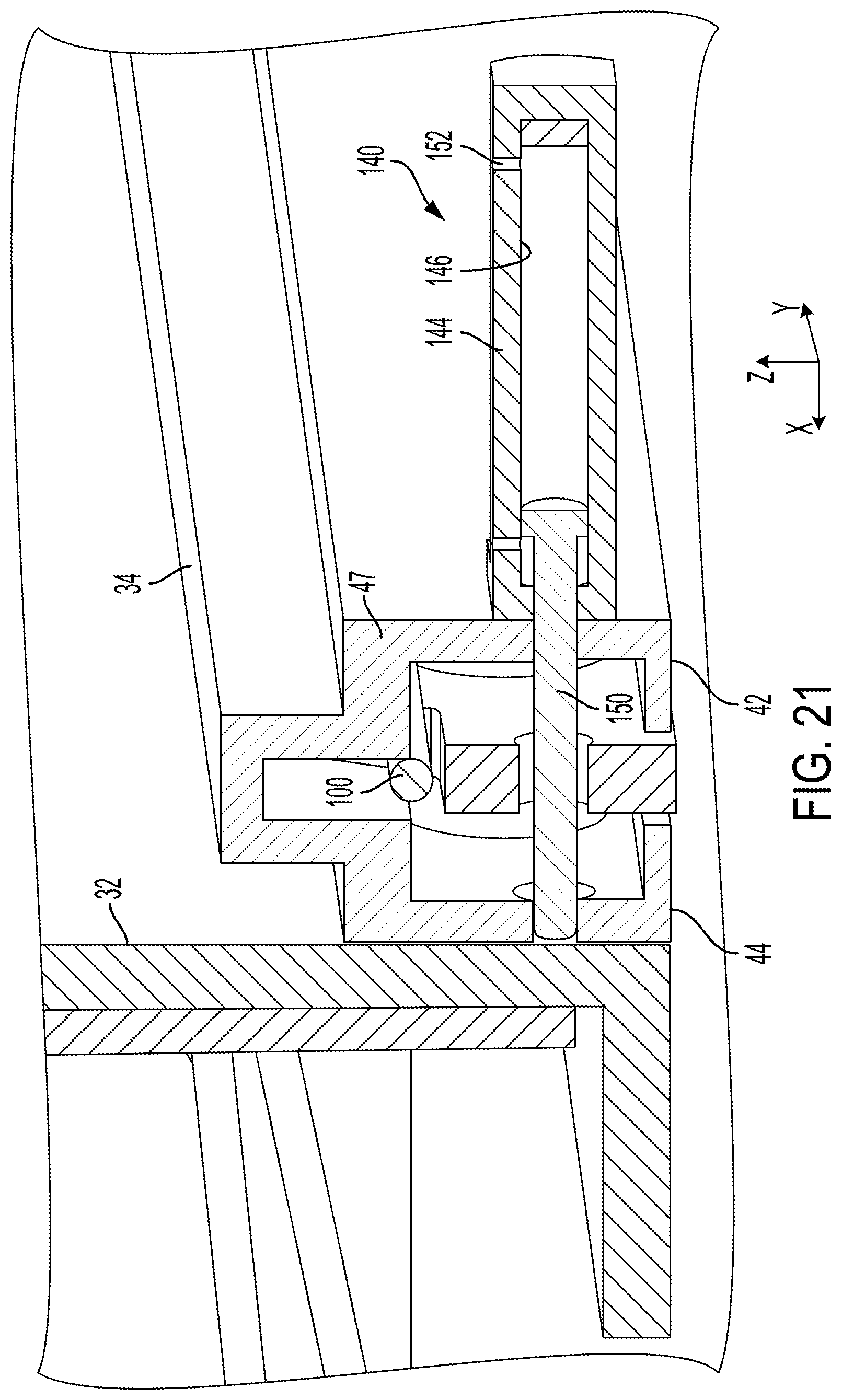 Patent US12157566 Figure 20 – Shortening wingspan of an aircraft