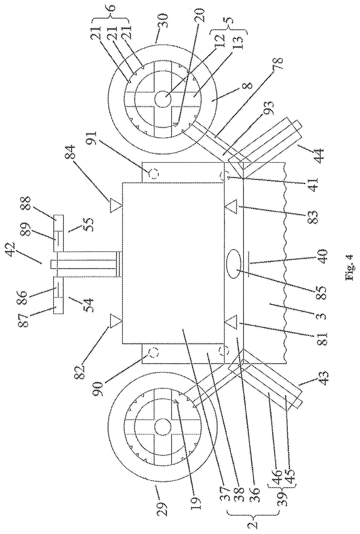 Patent US12157570 Figure 3 – Machine for generating lift using compressed air as power source and operation method thereof