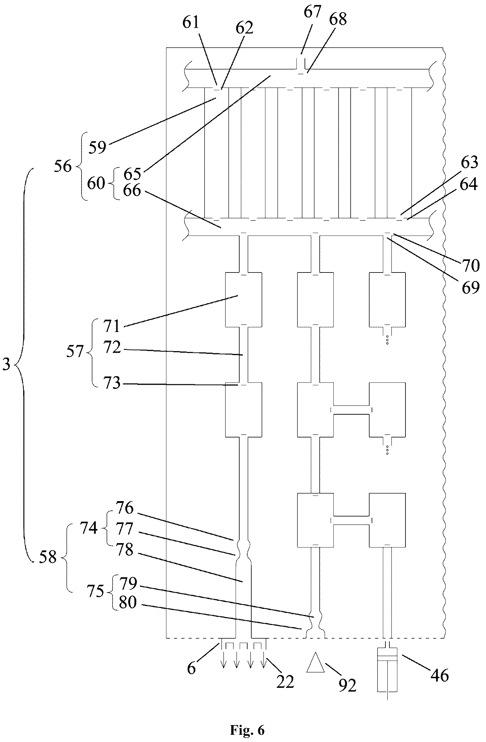 Patent US12157570 Figure 5 – Machine for generating lift using compressed air as power source and operation method thereof