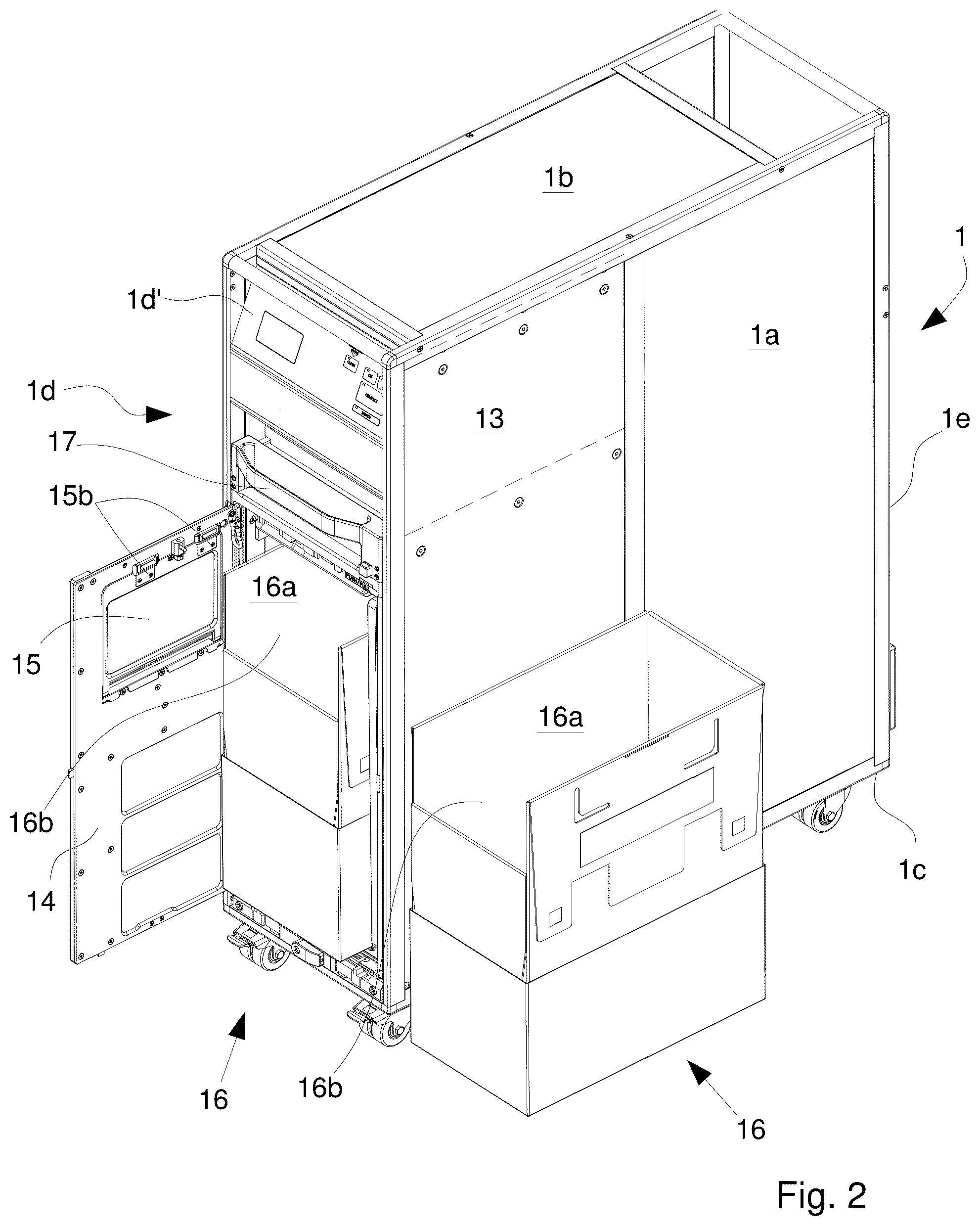 Patent US12157573 Figure 2 – Compactor device for aeronautical use