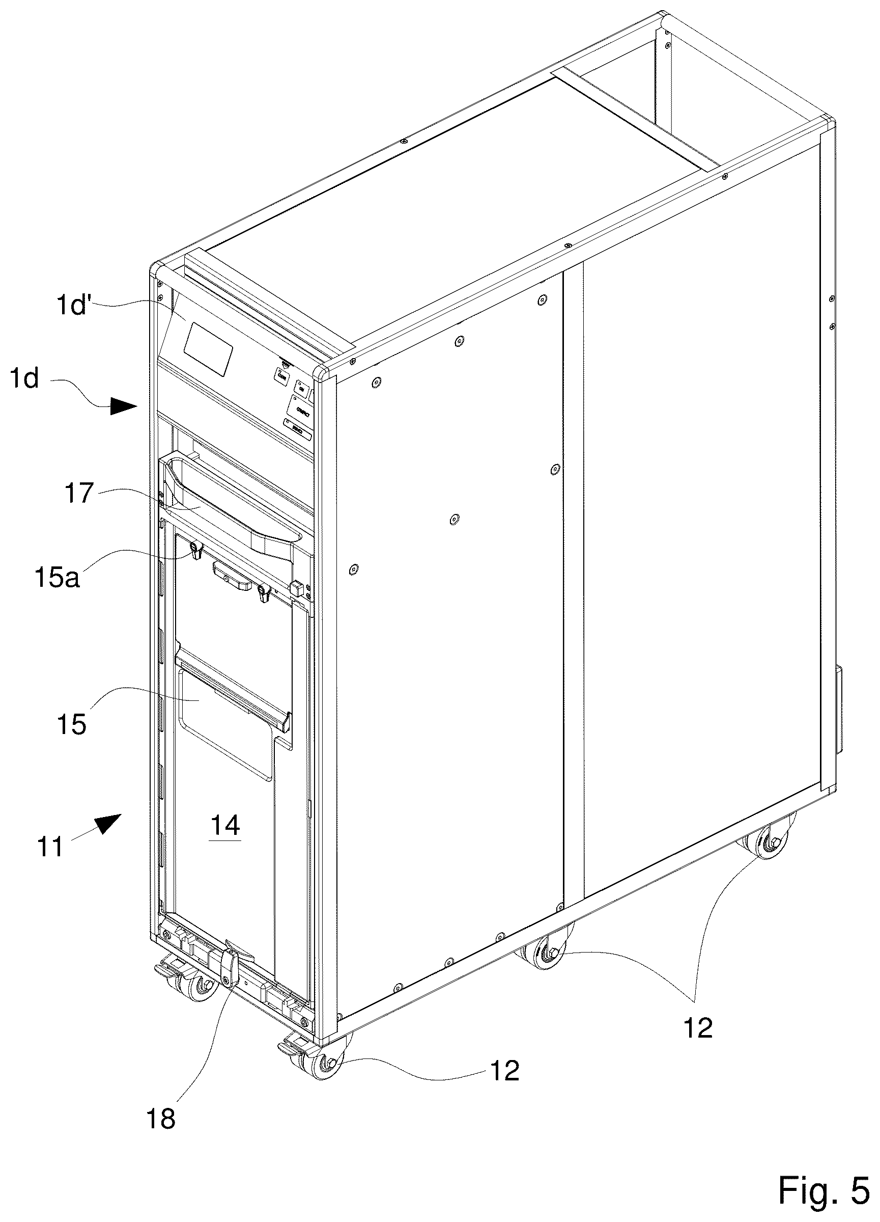 Patent US12157573 Figure 5 – Compactor device for aeronautical use