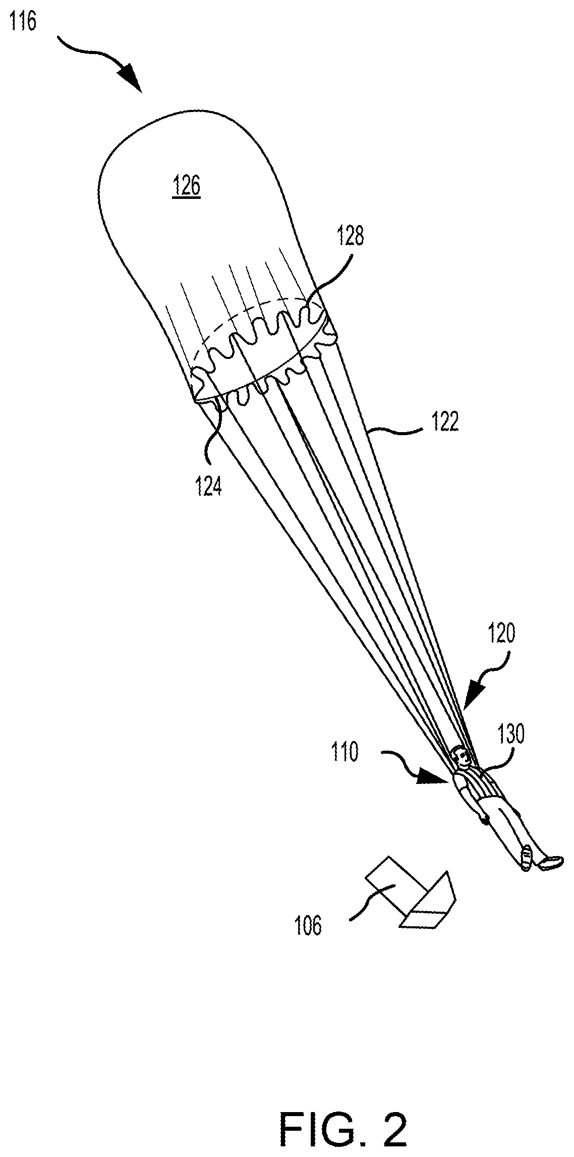 Patent US12157576 Figure 2 – Shock load attenuation