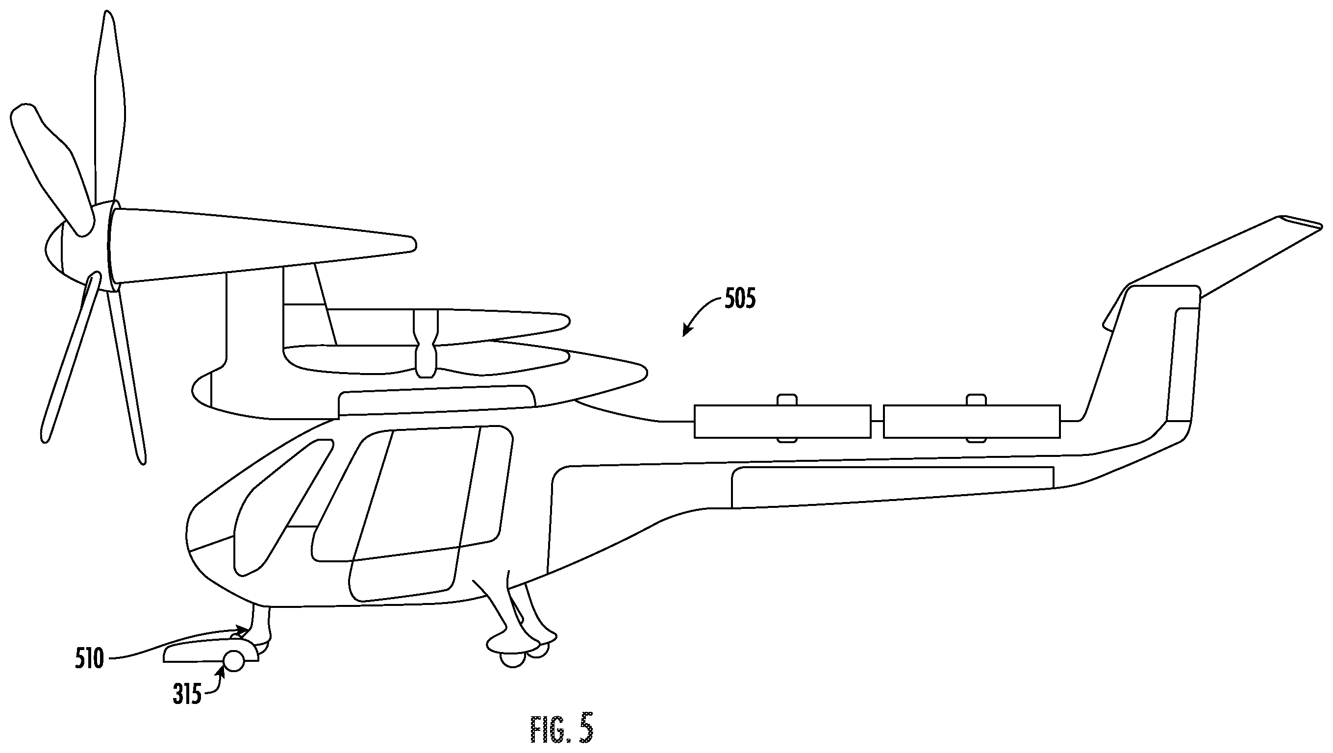 Patent US12157580 Figure 5 – Systems and methods for transferring aircraft