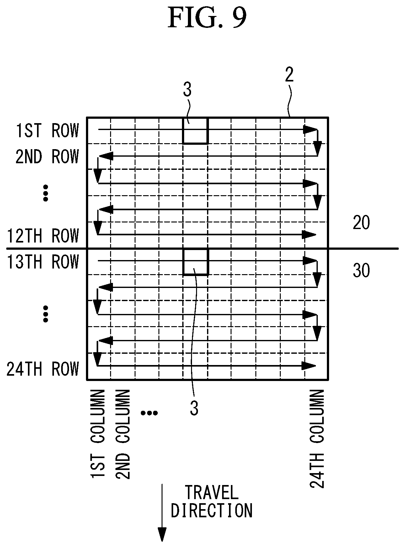 Patent US12157582 Figure 9 – Observation control device and spacecraft, observation control method, and observation control program