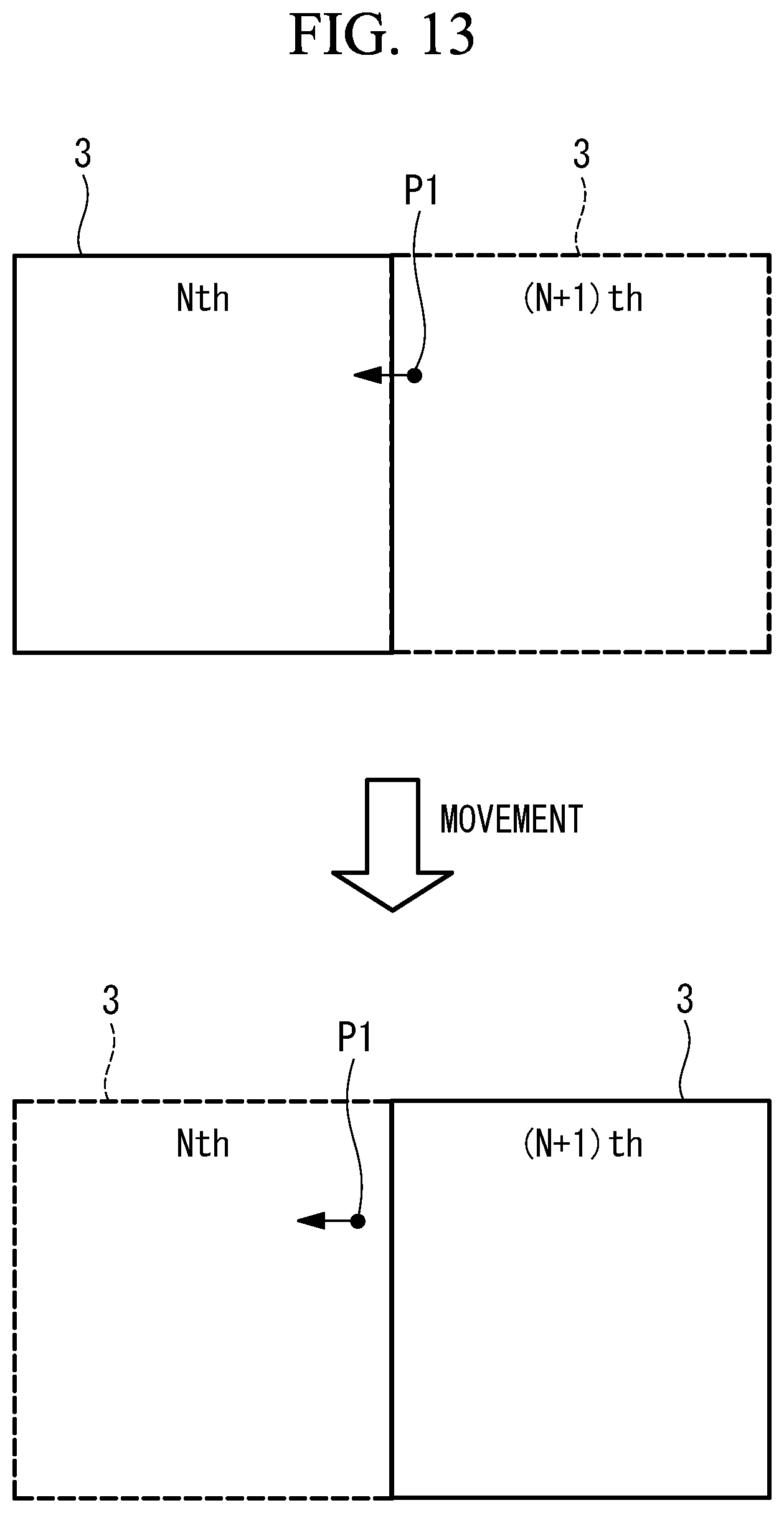 Patent US12157582 Figure 13 – Observation control device and spacecraft, observation control method, and observation control program