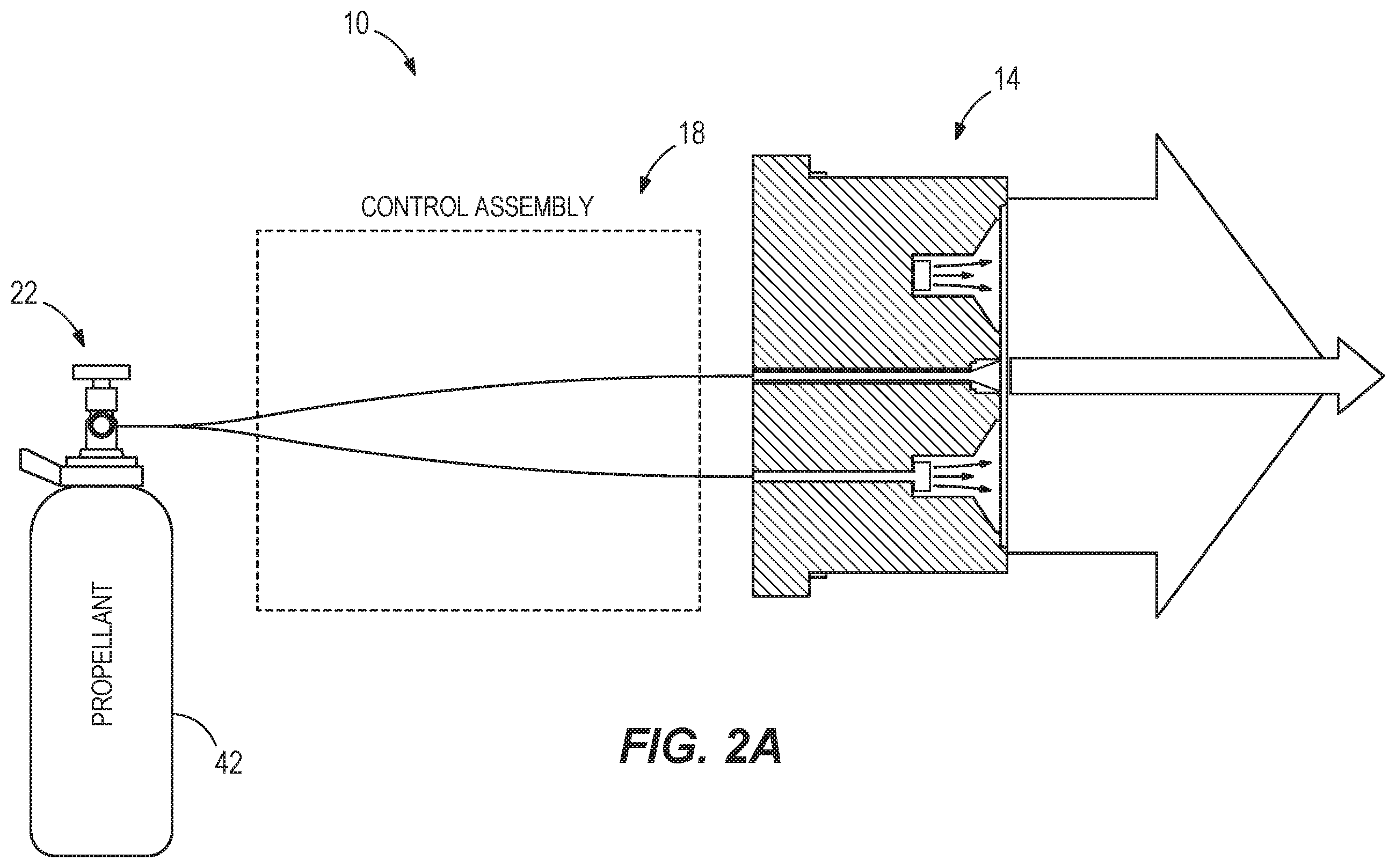 Patent US12157586 Figure 3 – Propulsion system for spacecraft