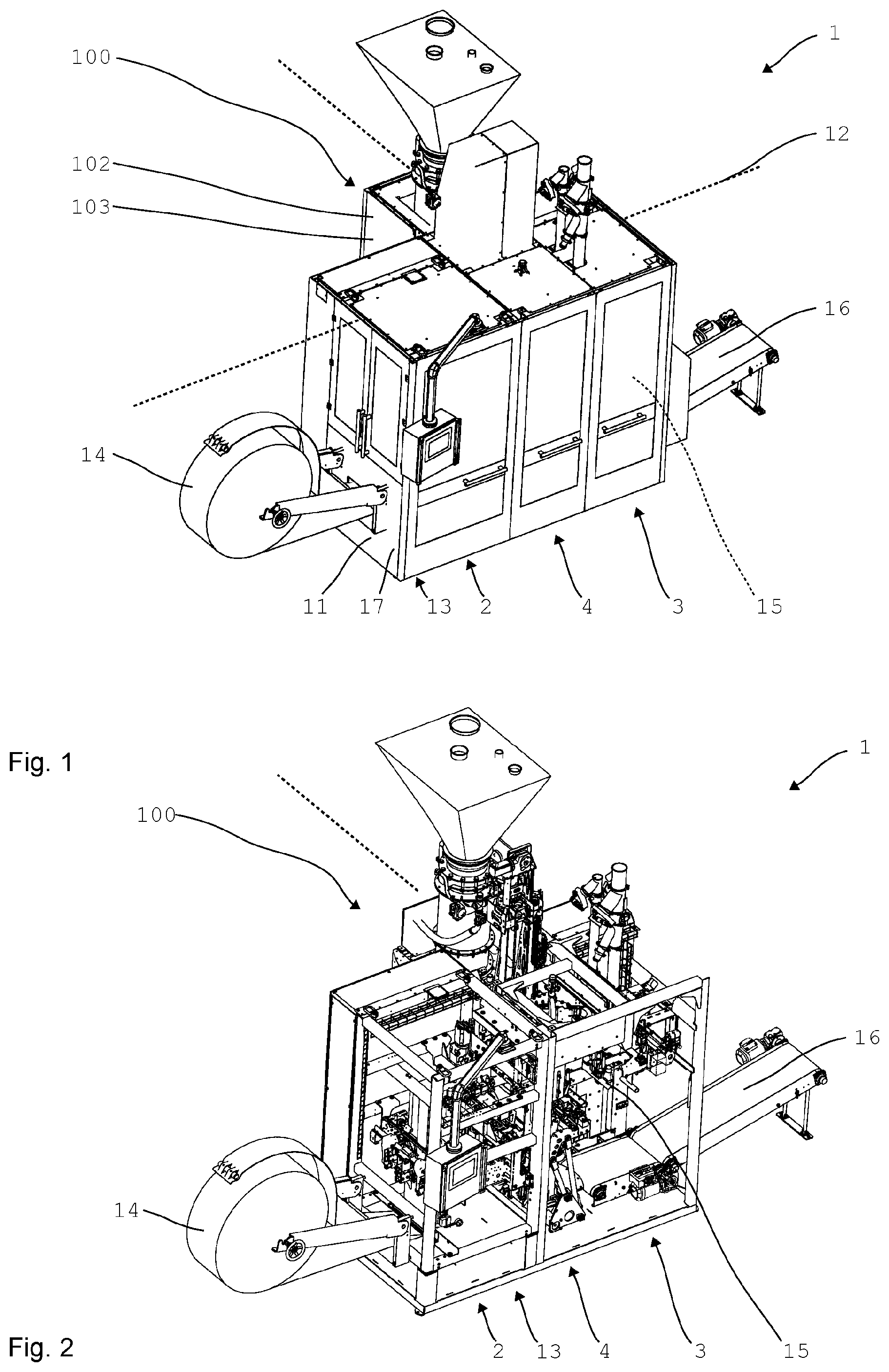 Patent US12157588 Figure 1 – Displacement device and method for displacement