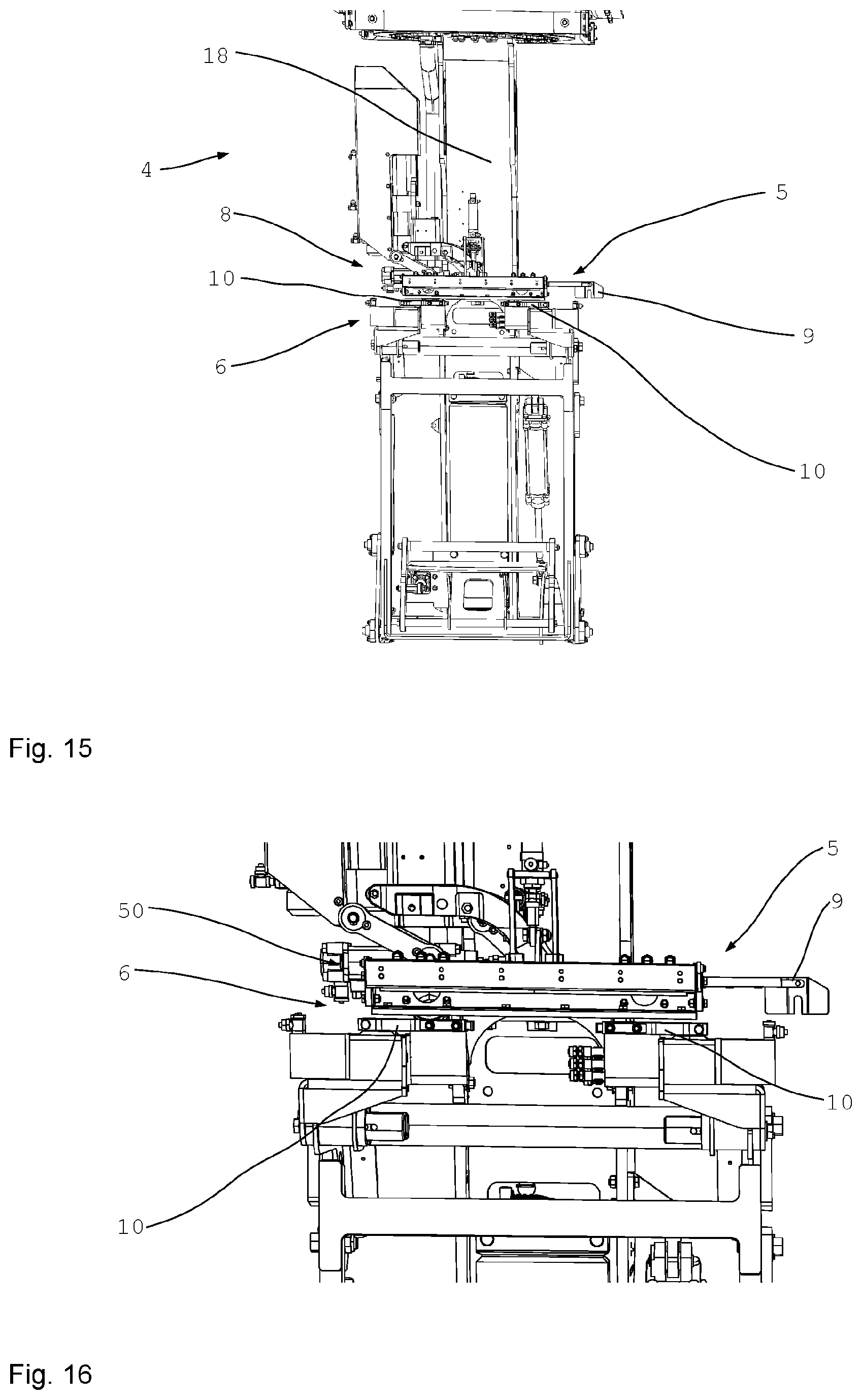 Patent US12157588 Figure 8 – Displacement device and method for displacement