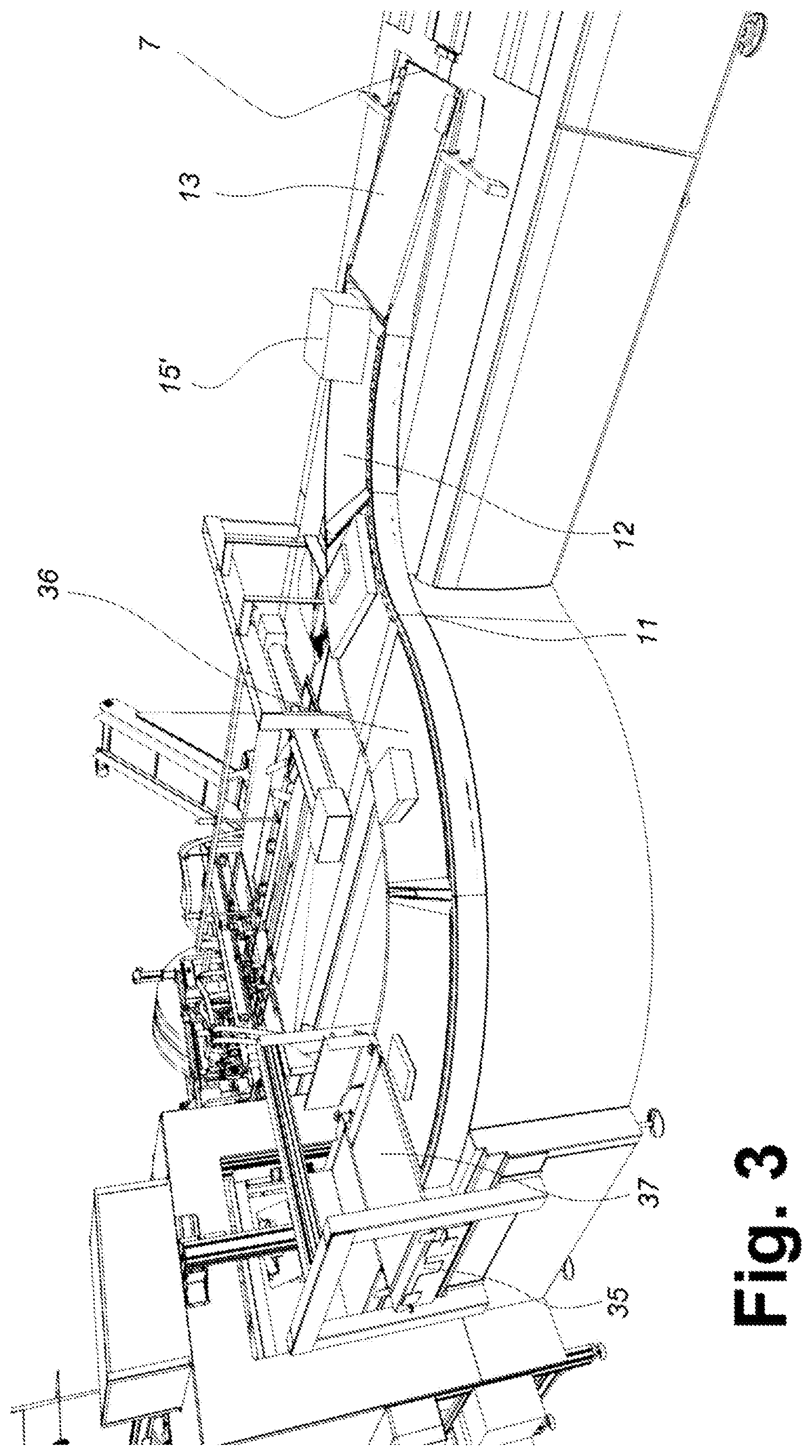 Patent US12157589 Figure 3 – Packaging machine and method for the placement of an article on a preformed carton