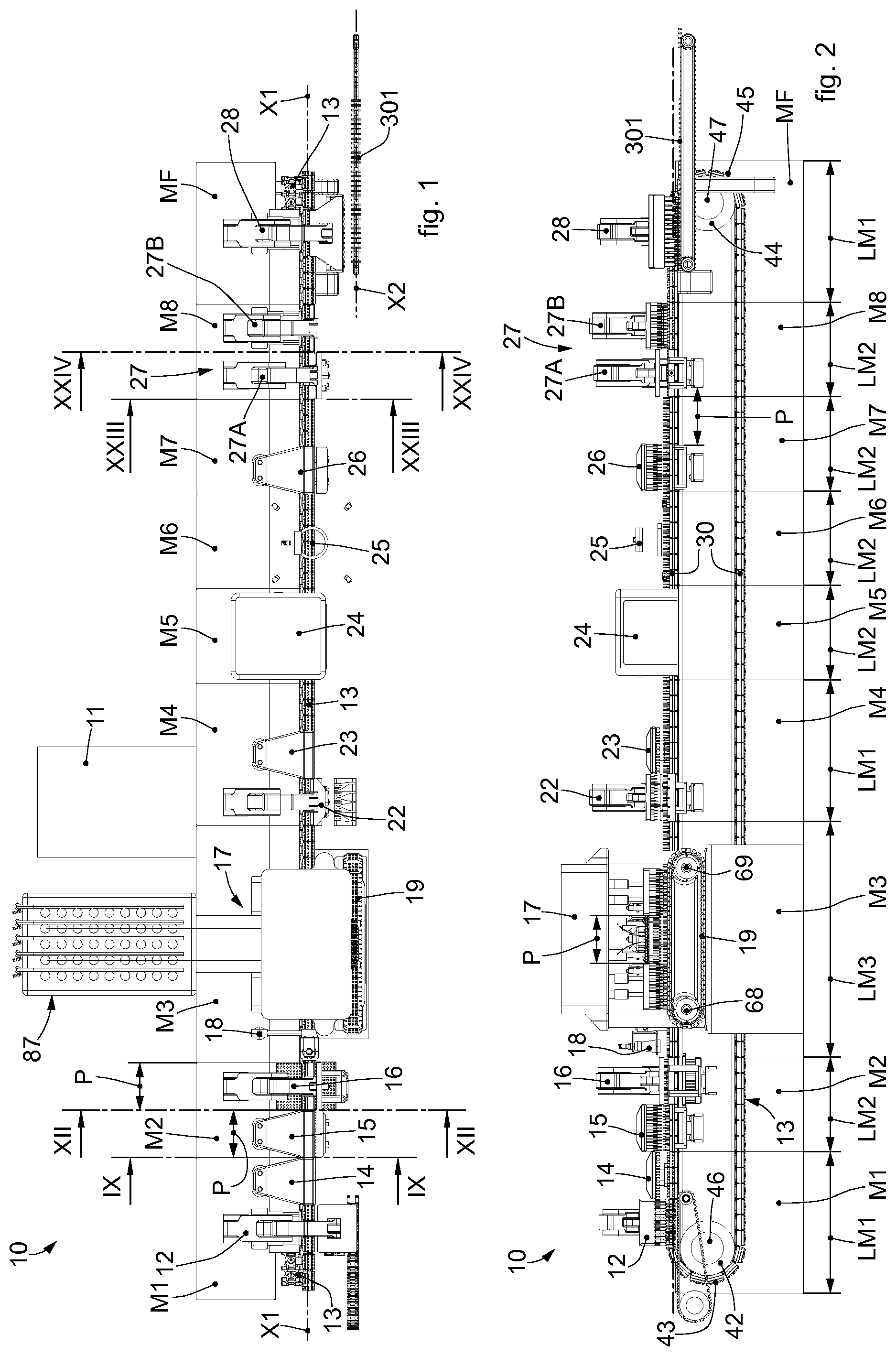 Patent US12157594 Figure 1 – Machine and method for the automatic treatment of components of inhalers; in particular cartomizers for electronic cigarettes