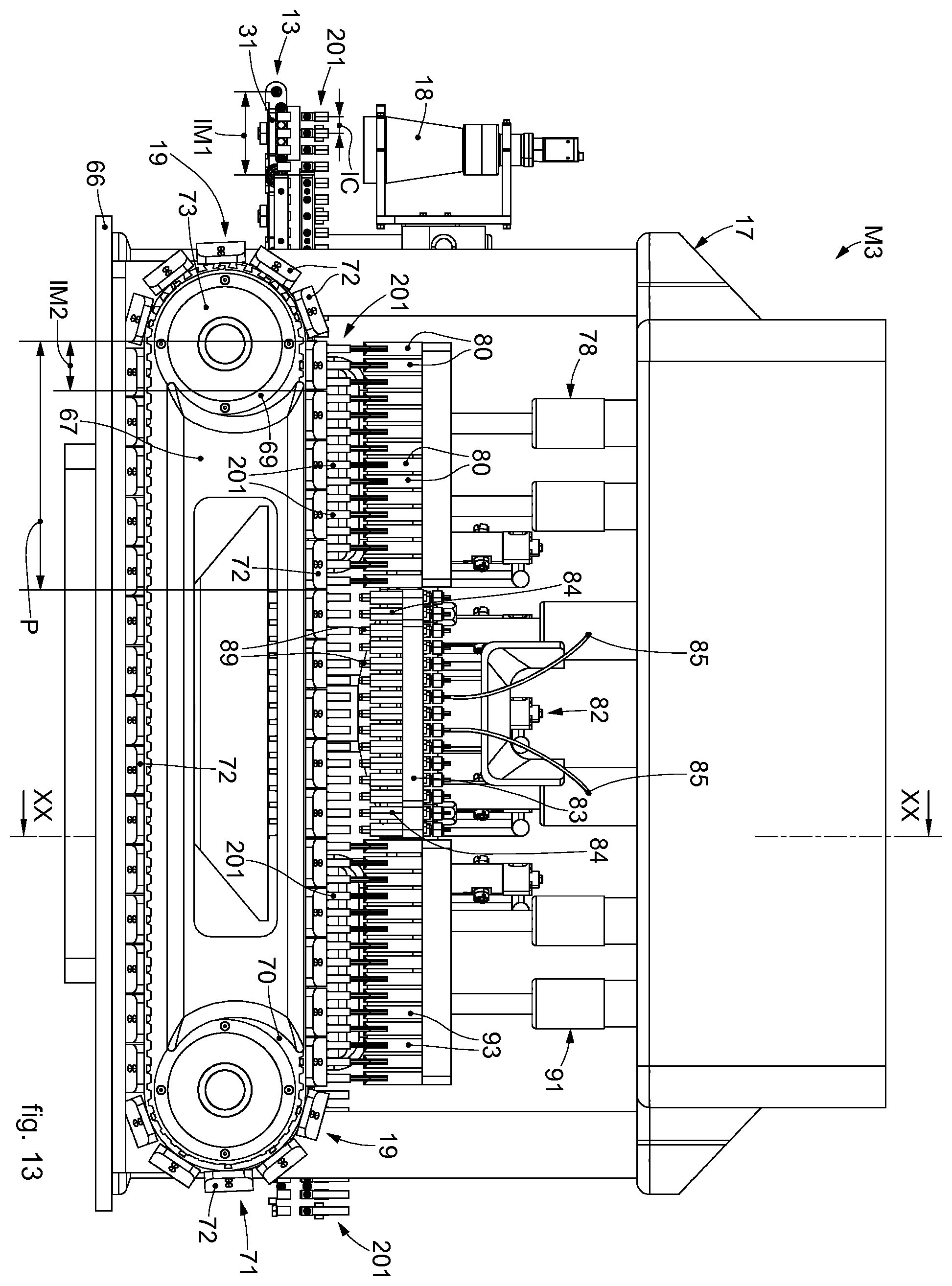 Patent US12157594 Figure 11 – Machine and method for the automatic treatment of components of inhalers; in particular cartomizers for electronic cigarettes