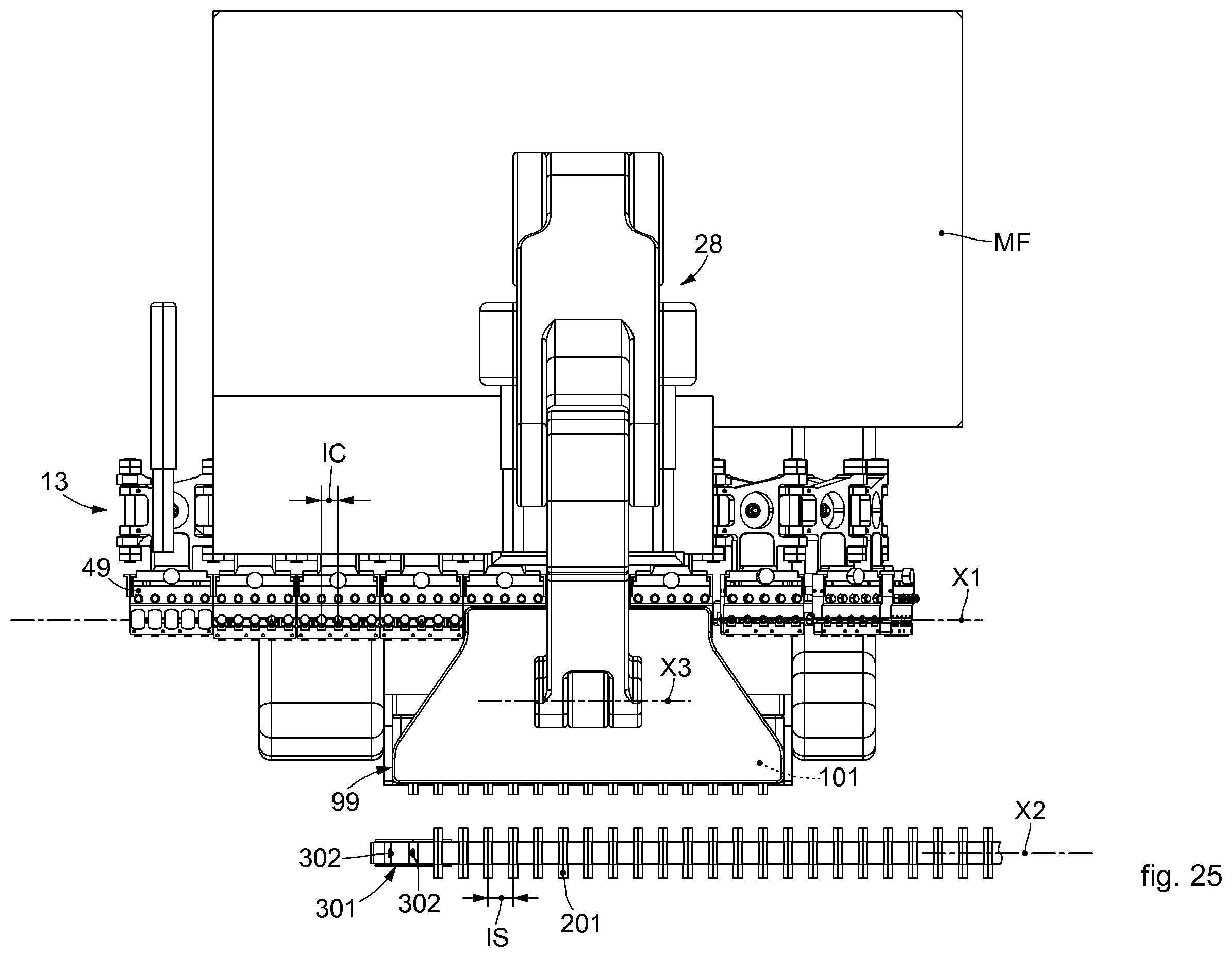 Patent US12157594 Figure 20 – Machine and method for the automatic treatment of components of inhalers; in particular cartomizers for electronic cigarettes