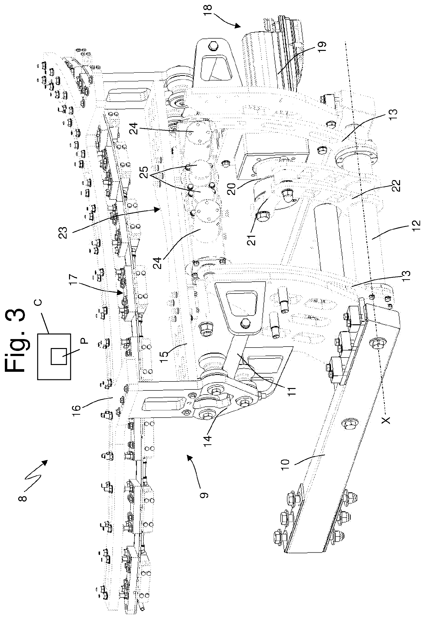 Patent US12157596 Figure 3 – Bottle capping station, in particular for products of the pharmaceutical industry