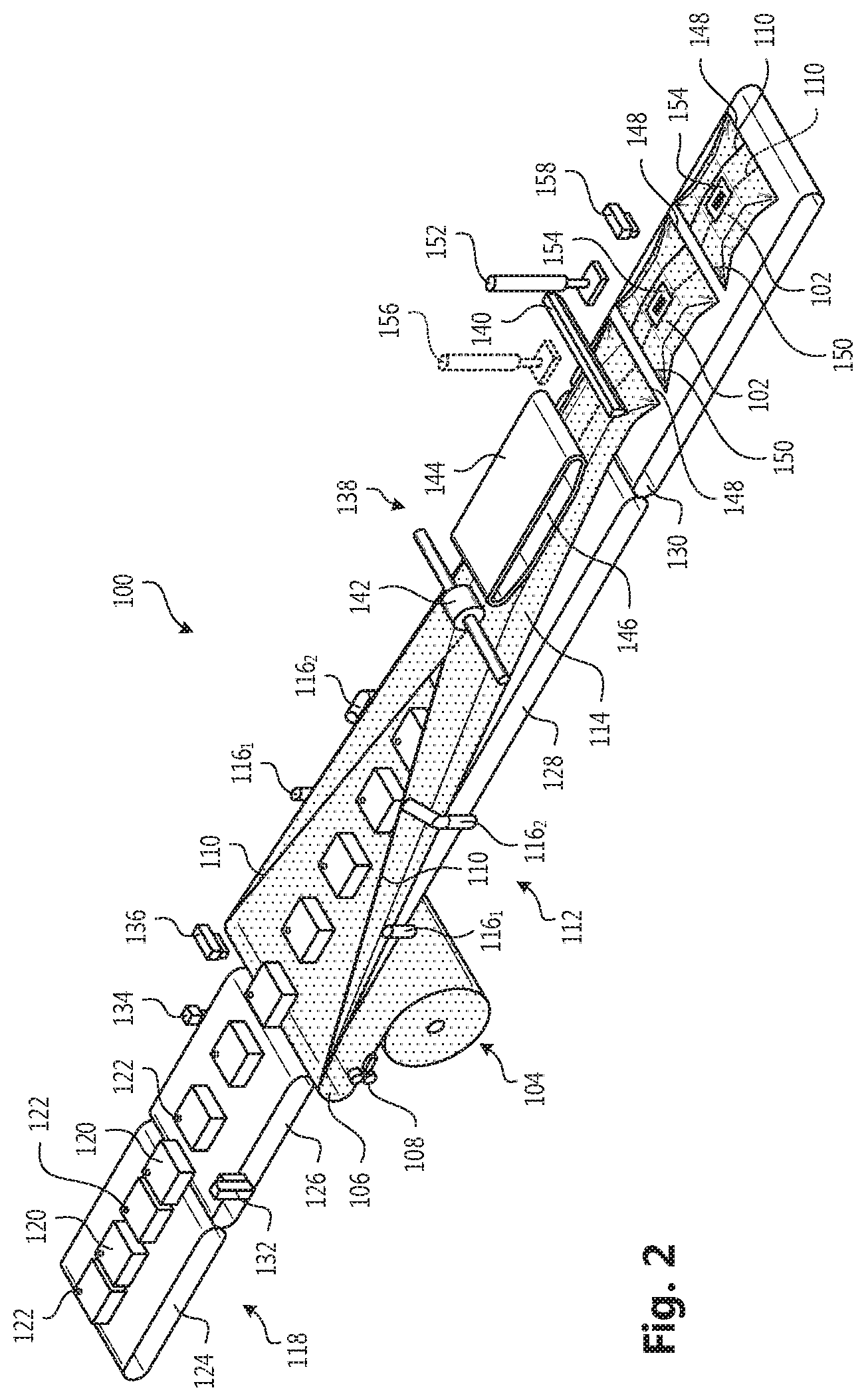 Patent US12157597 Figure 2 – End seal carriage velocity differential