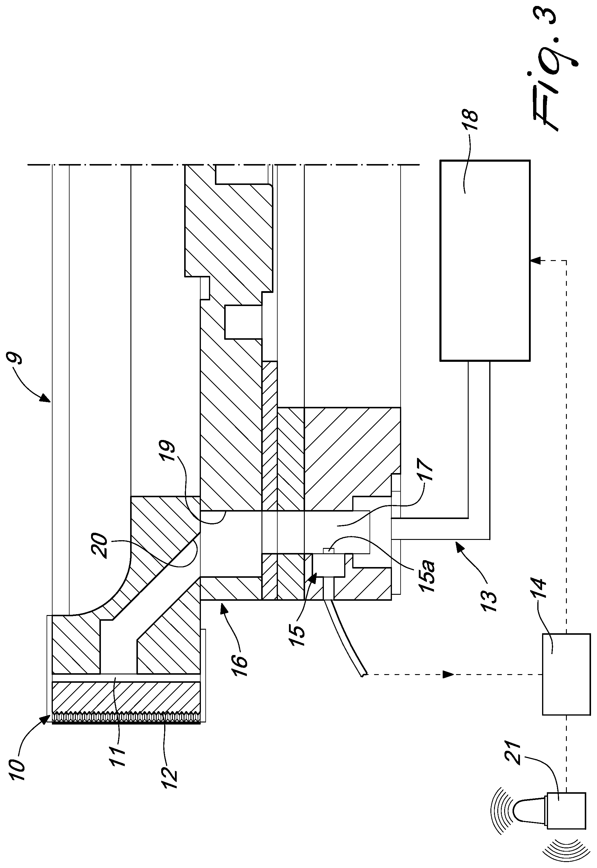 Patent US12157599 Figure 3 – Container labeling machine