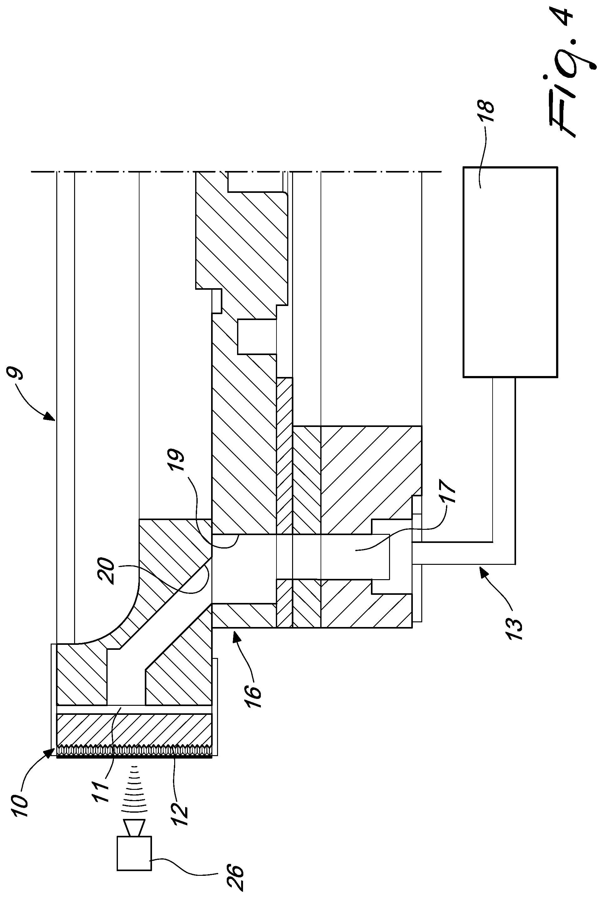Patent US12157599 Figure 4 – Container labeling machine