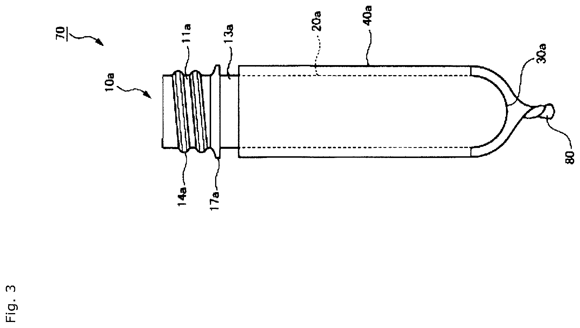 Patent US12157601 Figure 3 – Composite preform and method for producing the same, composite container and method for producing the same, and composite container product loaded with beer