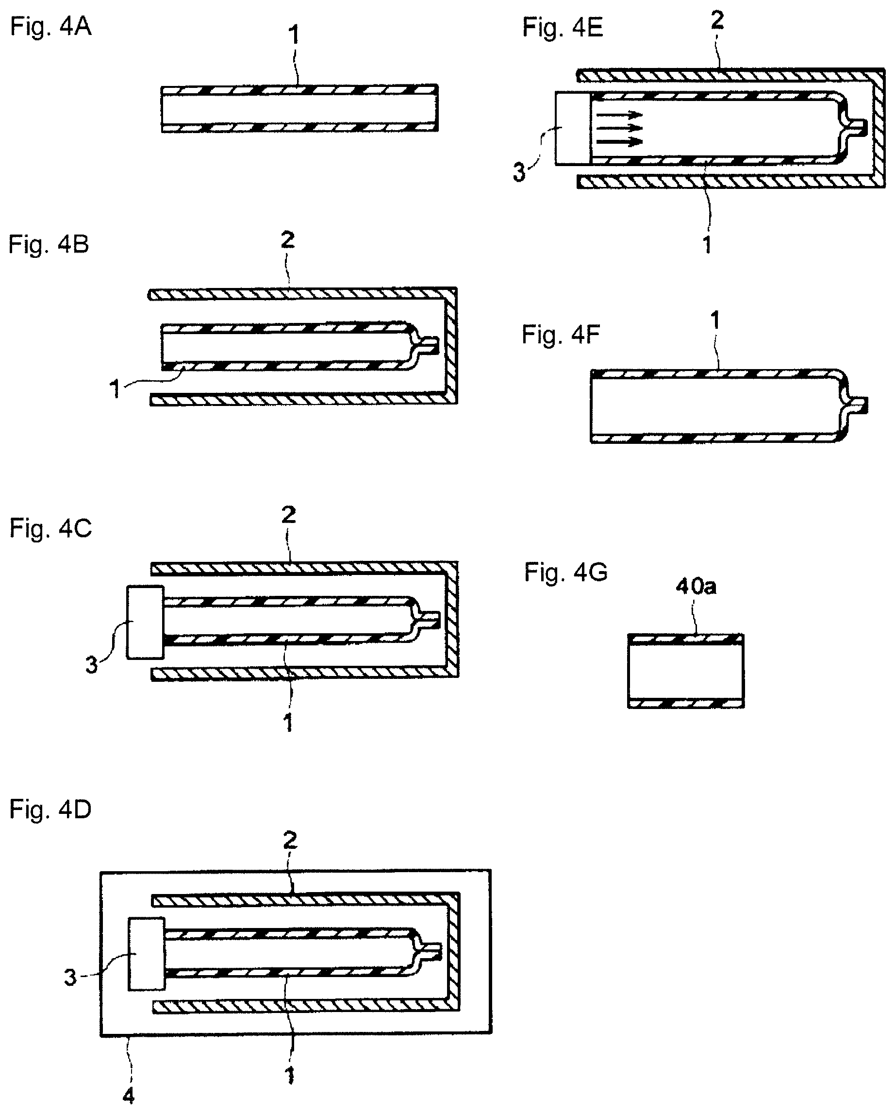 Patent US12157601 Figure 4 – Composite preform and method for producing the same, composite container and method for producing the same, and composite container product loaded with beer