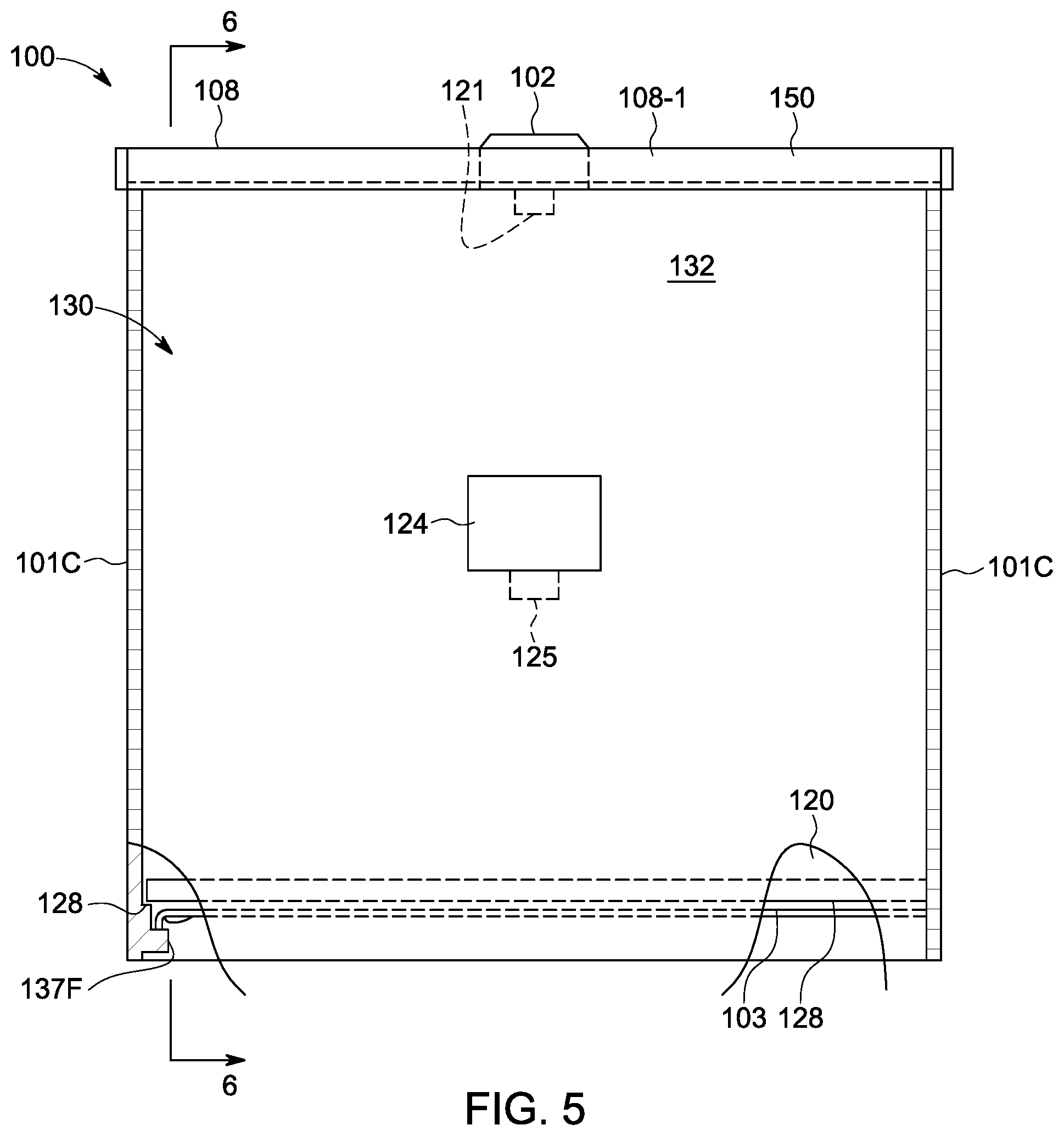 Patent US12157603 Figure 6 – Multiple configuration storage bin and methods of operation and manufacture thereof