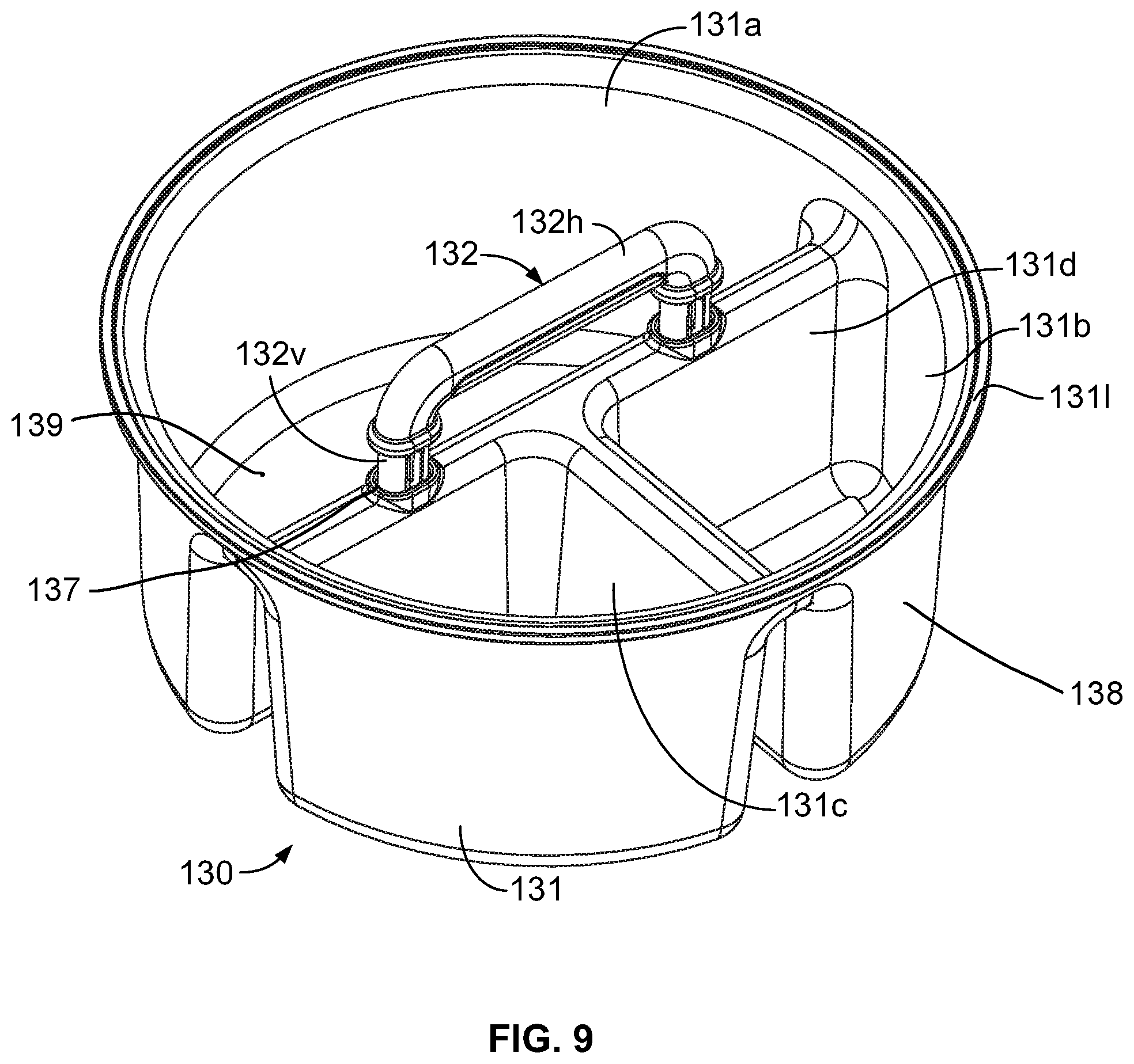 Patent US12157604 Figure 8 – Portable container and container assembly