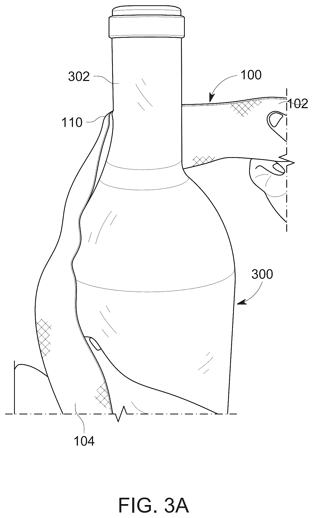 Patent US12157607 Figure 5 – Drip prevention device and method