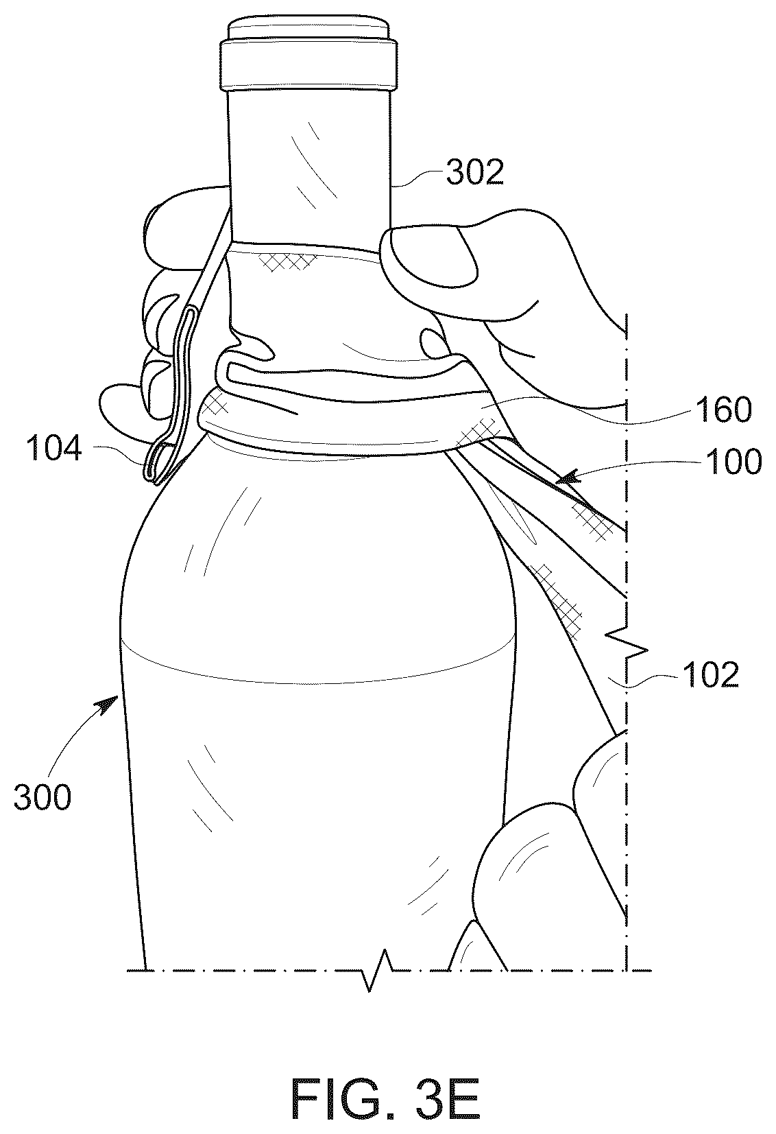 Patent US12157607 Figure 9 – Drip prevention device and method
