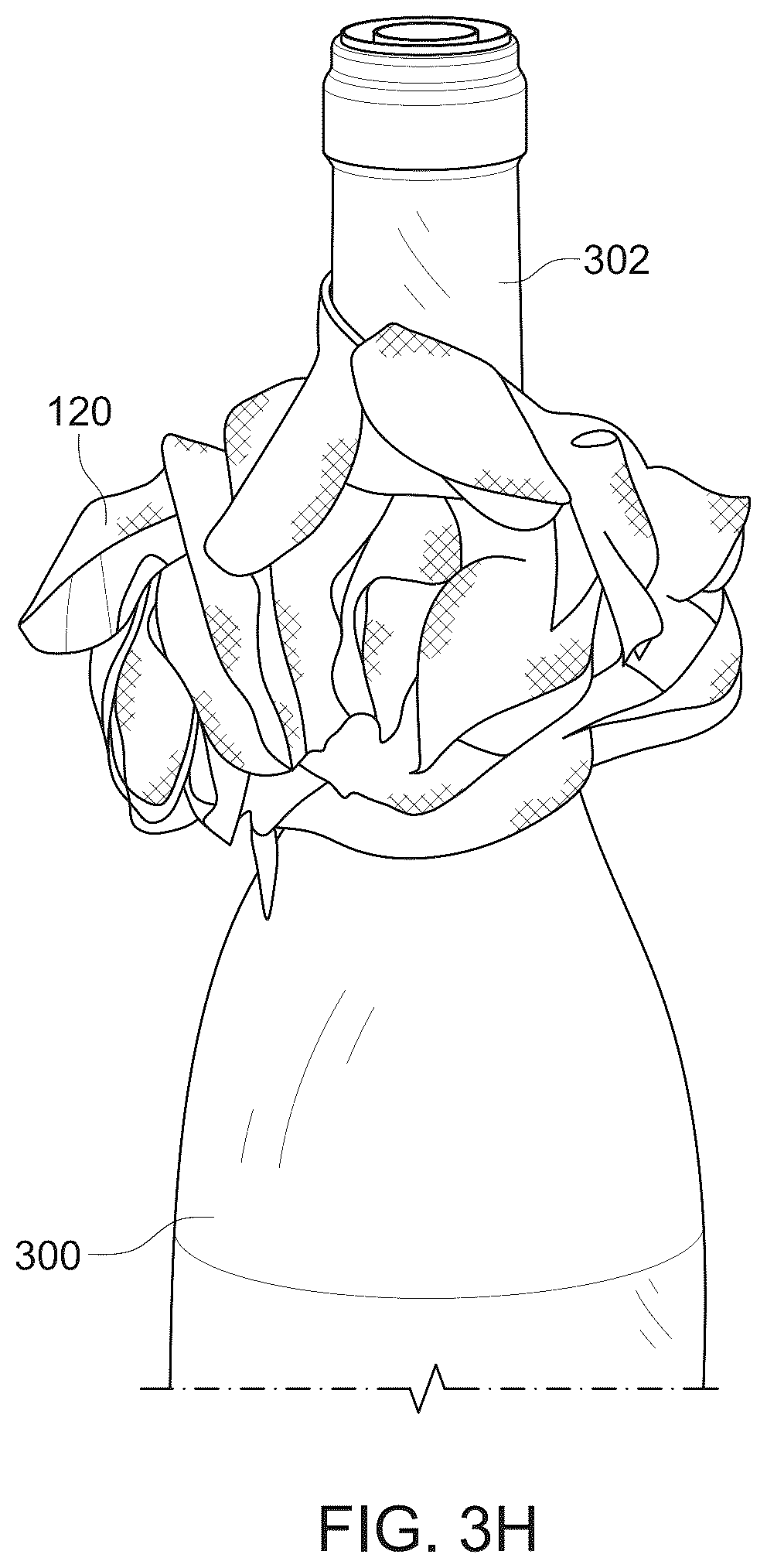 Patent US12157607 Figure 12 – Drip prevention device and method