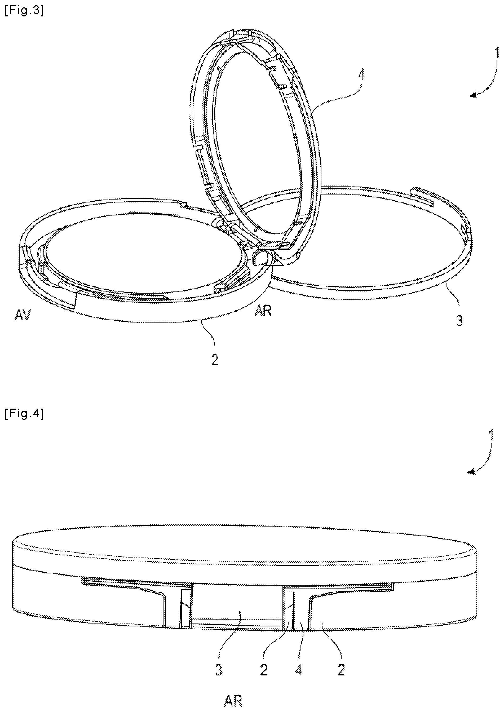 Patent US12157609 Figure 2 – Receptacle for cosmetic product made of single plastic material