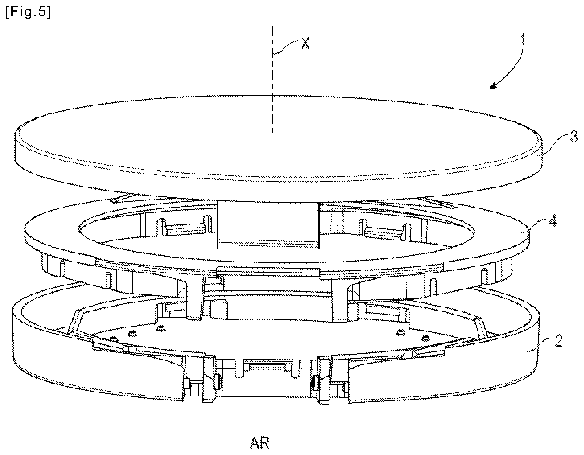 Patent US12157609 Figure 3 – Receptacle for cosmetic product made of single plastic material