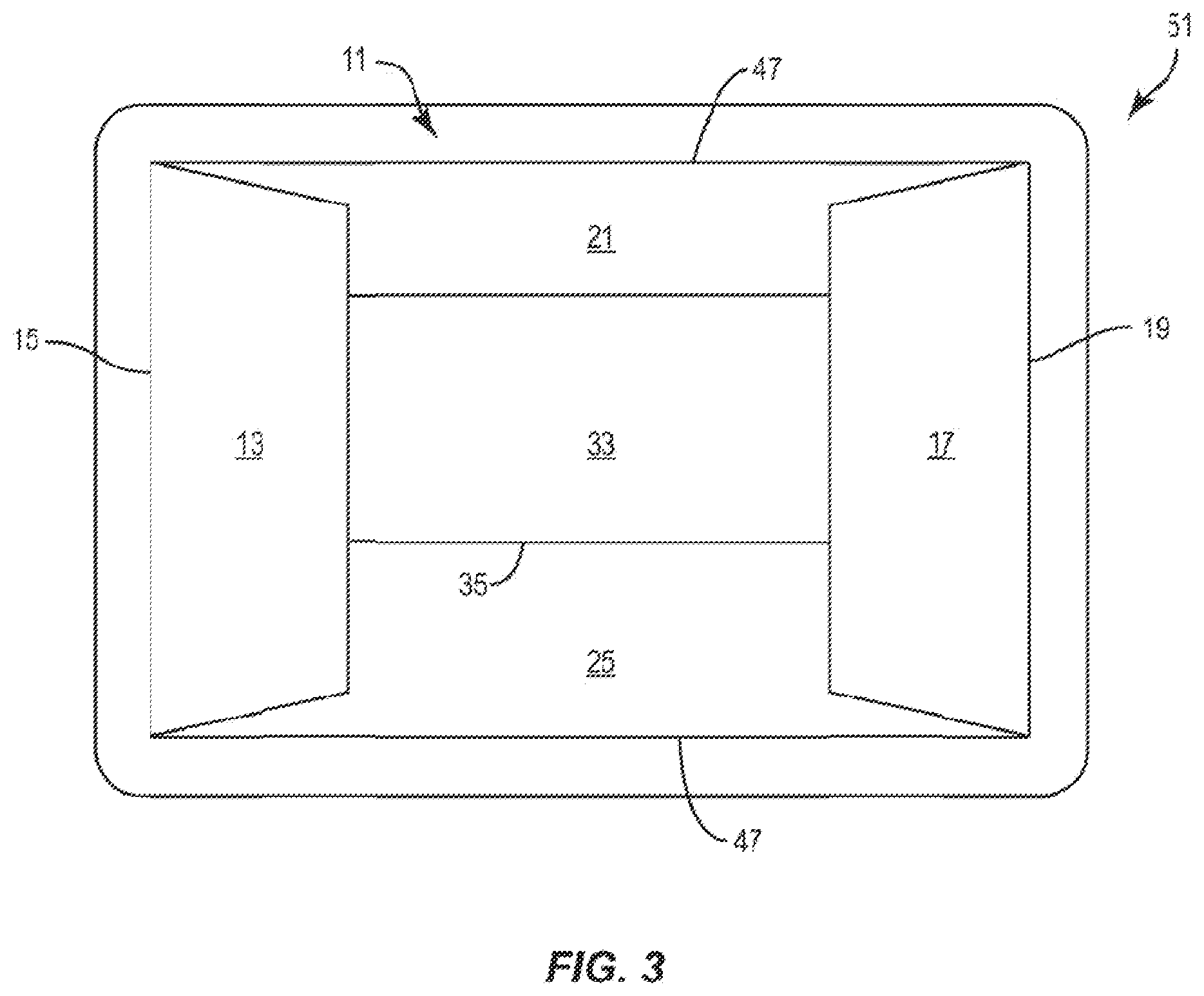 Patent US12157611 Figure 3 – Container with liner