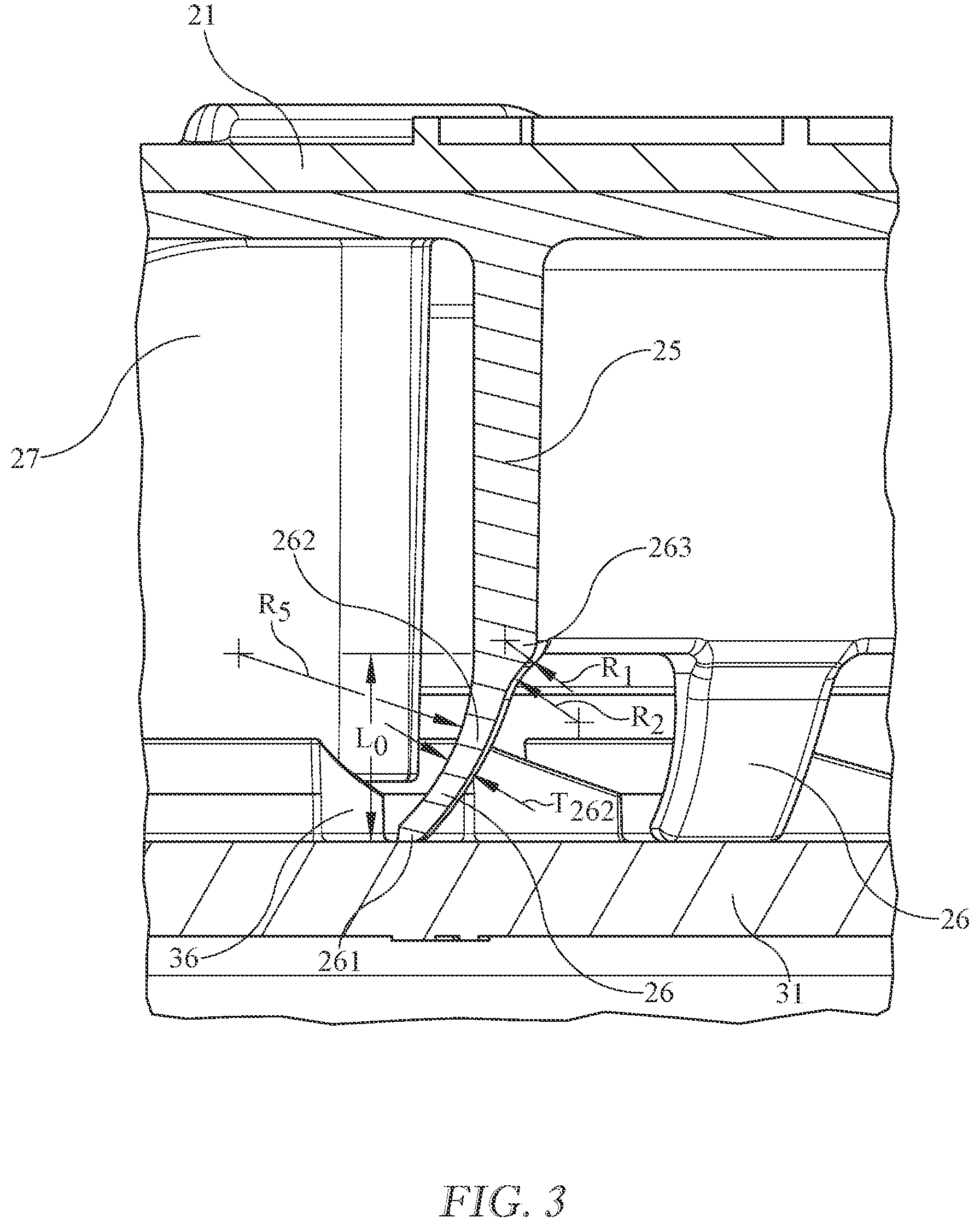 Patent US12157613 Figure 2 – Selectively openable closure for a container
